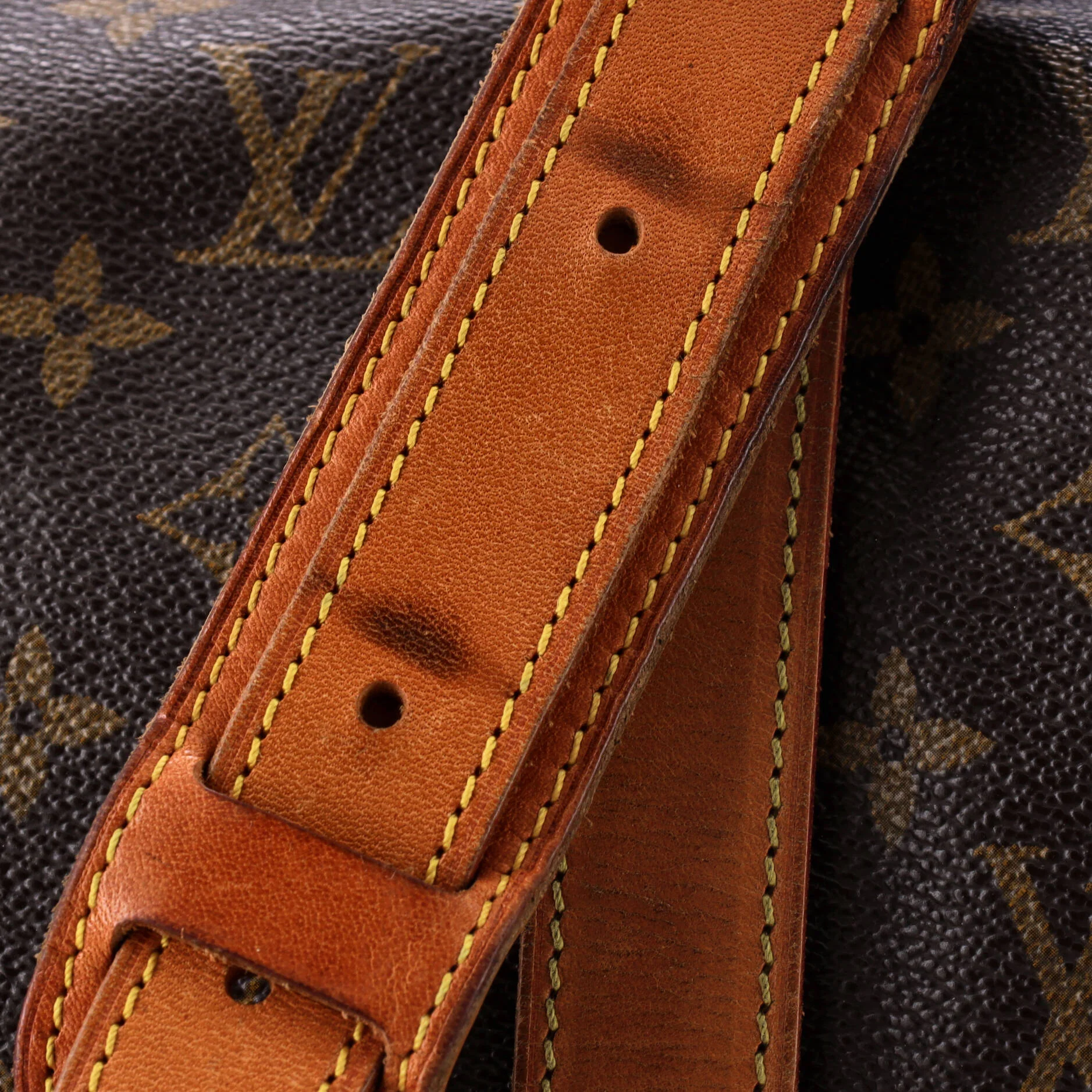 Saumur Handbag Monogram Canvas 35 - Image 6
