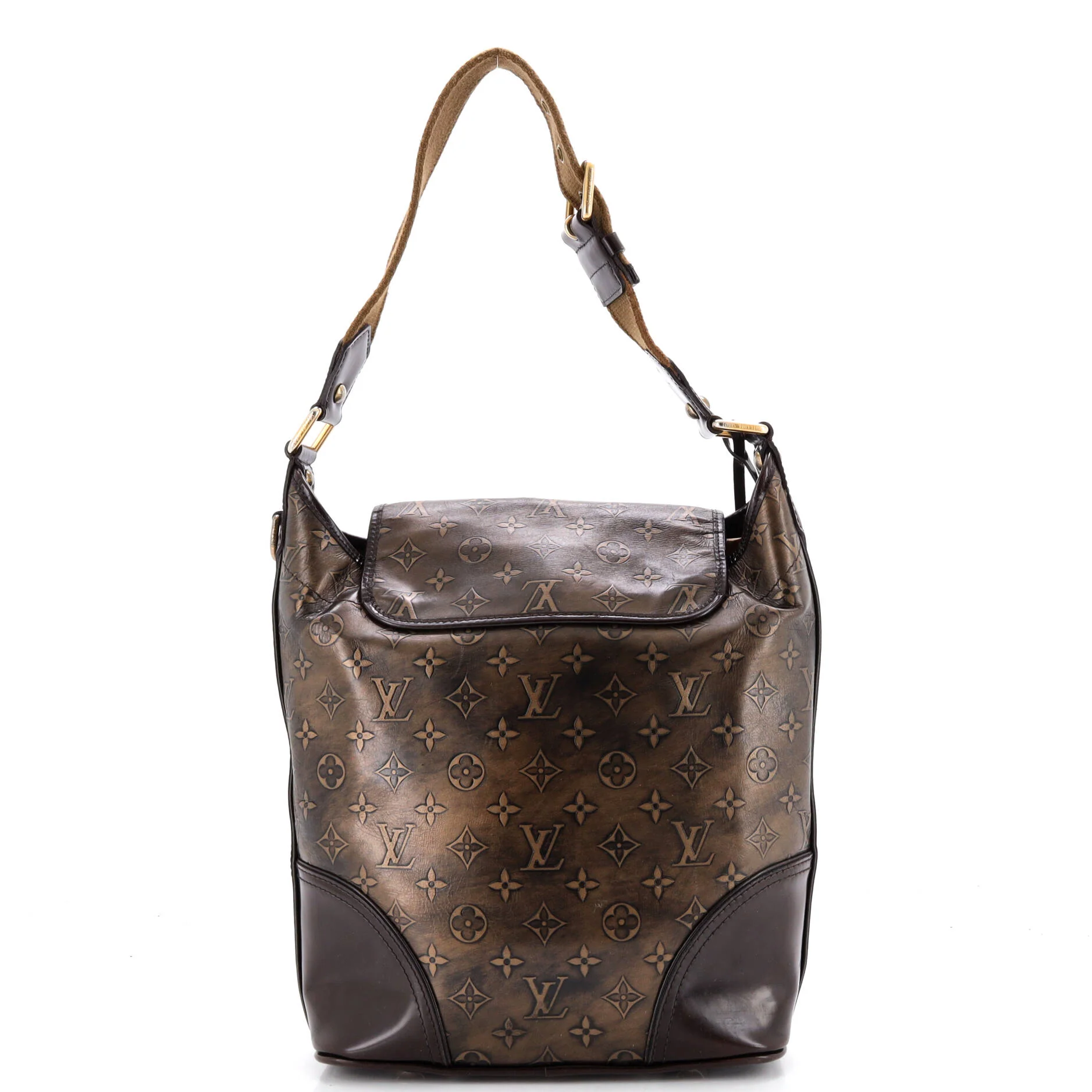 Sergeant Handbag Limited Edition Monogram Embossed Leather GM - Image 3