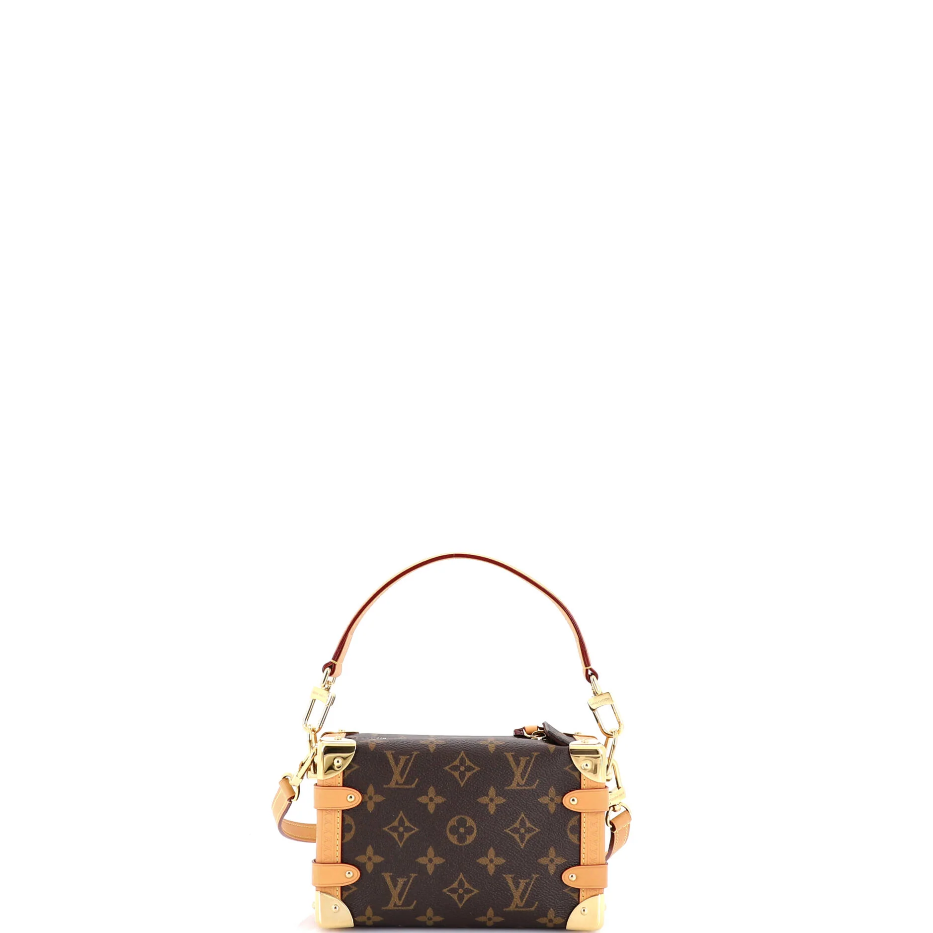 Side Trunk Handbag Monogram Canvas PM - Image 3