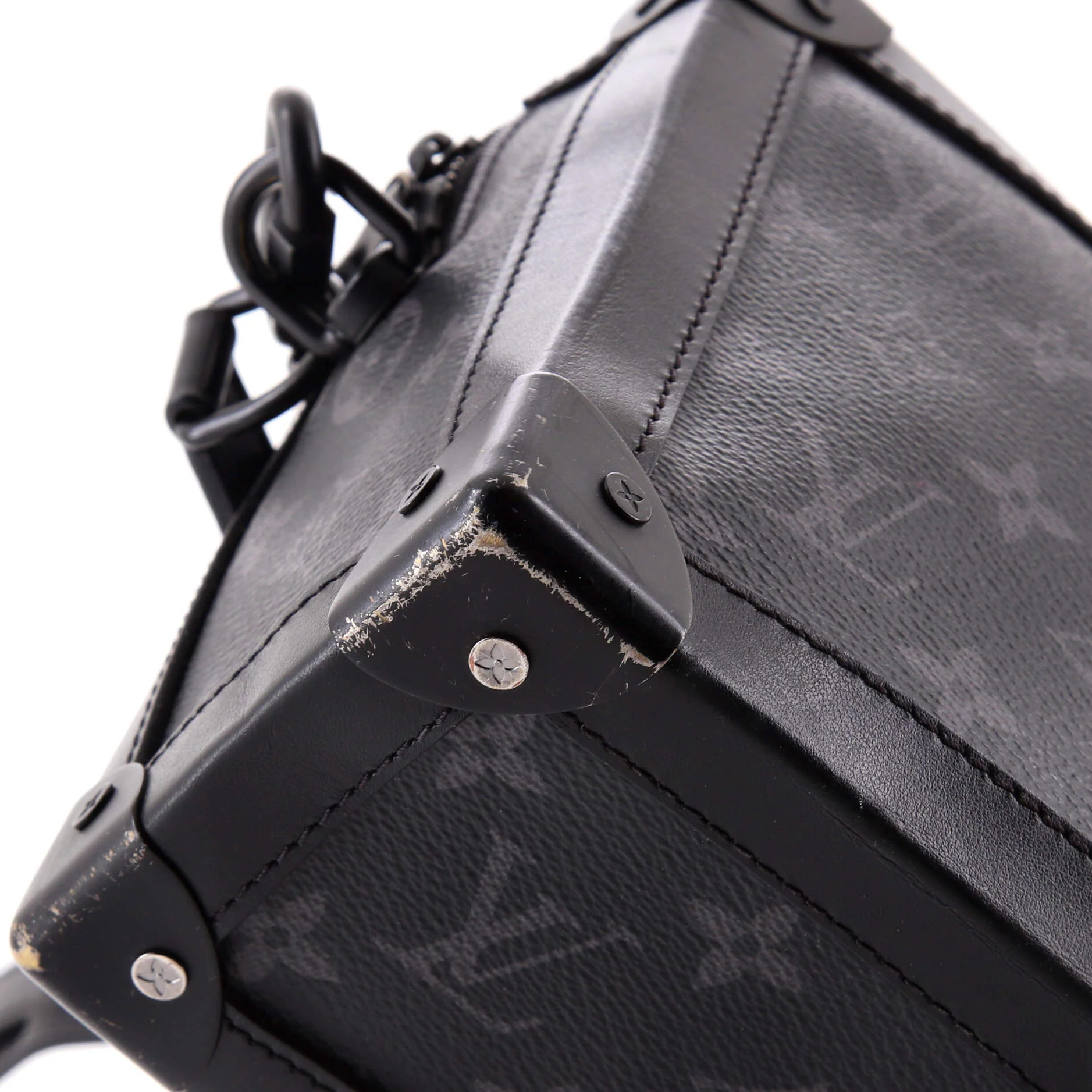 Soft Trunk Bag Monogram Eclipse Canvas - Image 6