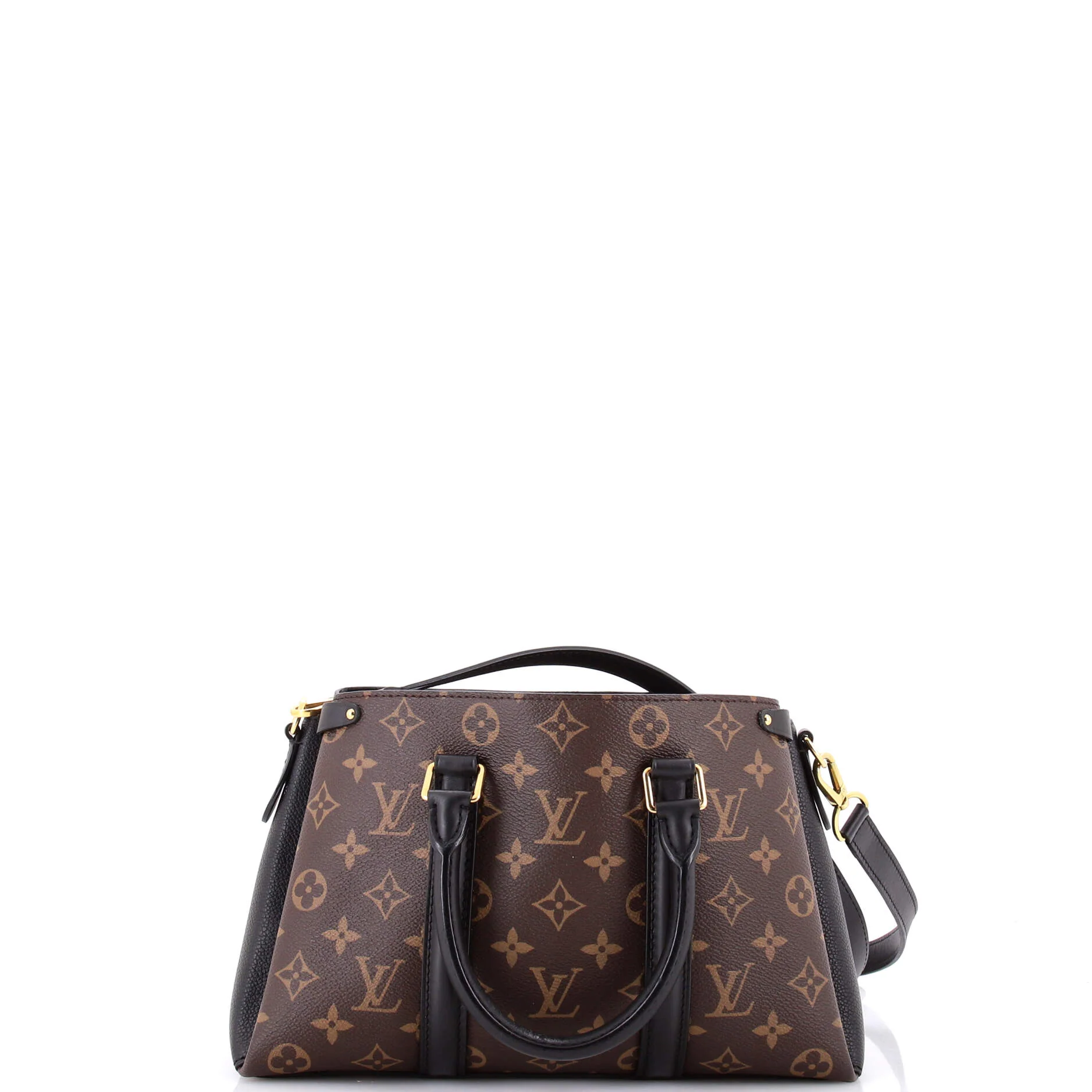 Soufflot Tote Monogram Canvas with Leather BB - Image 3