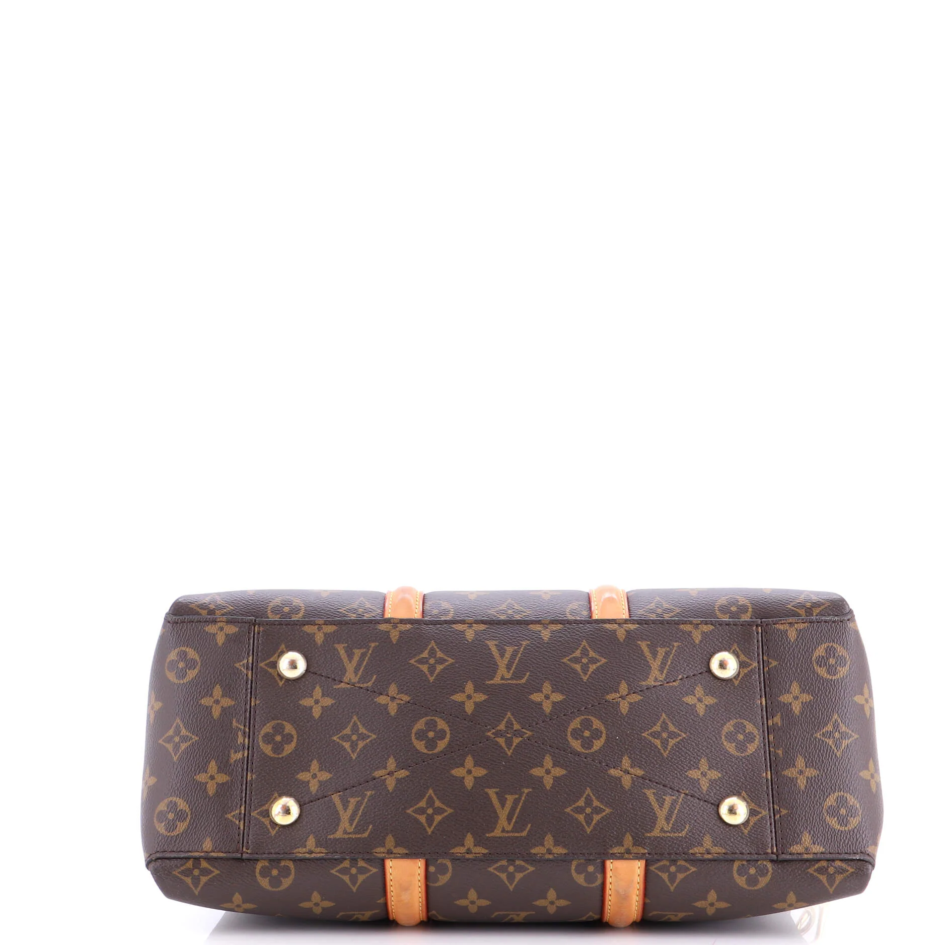 Soufflot Tote Monogram Canvas with Leather MM - Image 4