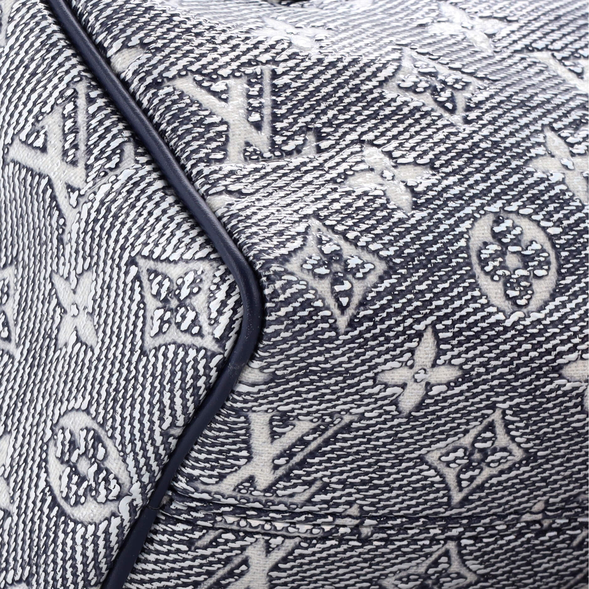 Speedy Bandouliere Bag Monoglam Jacquard Canvas 20 - Image 6
