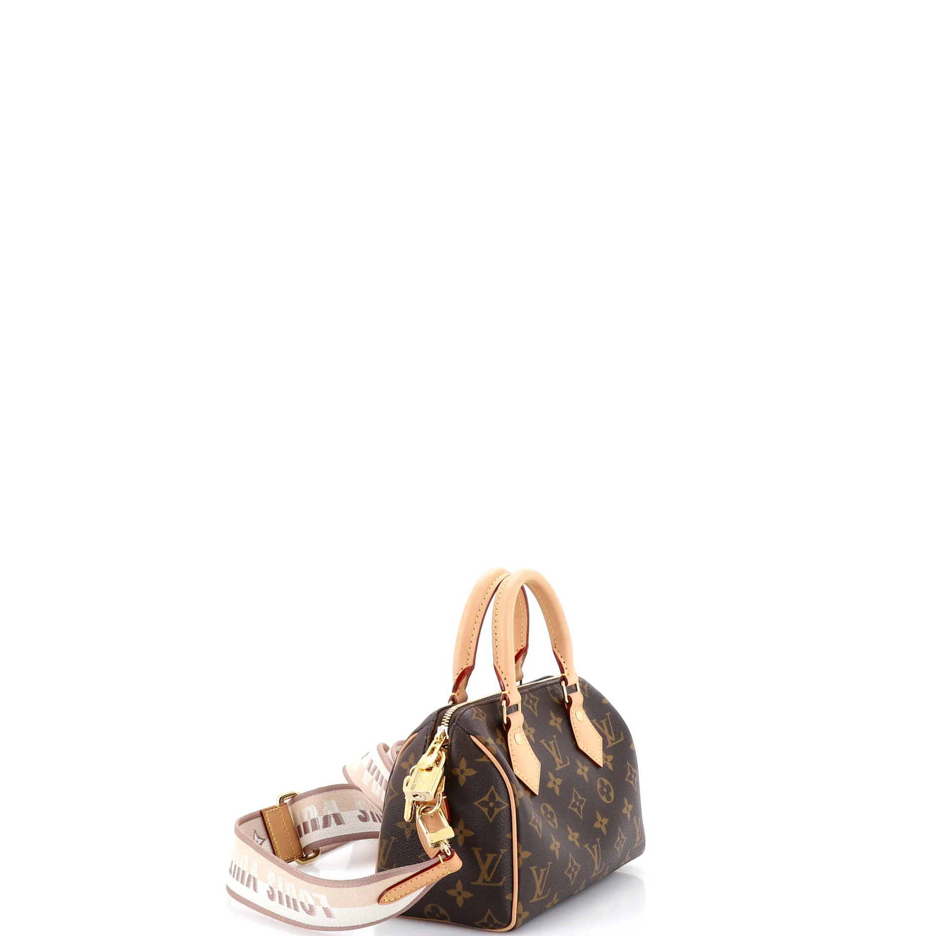 Speedy Bandouliere Bag Monogram Canvas 20 - Image 2