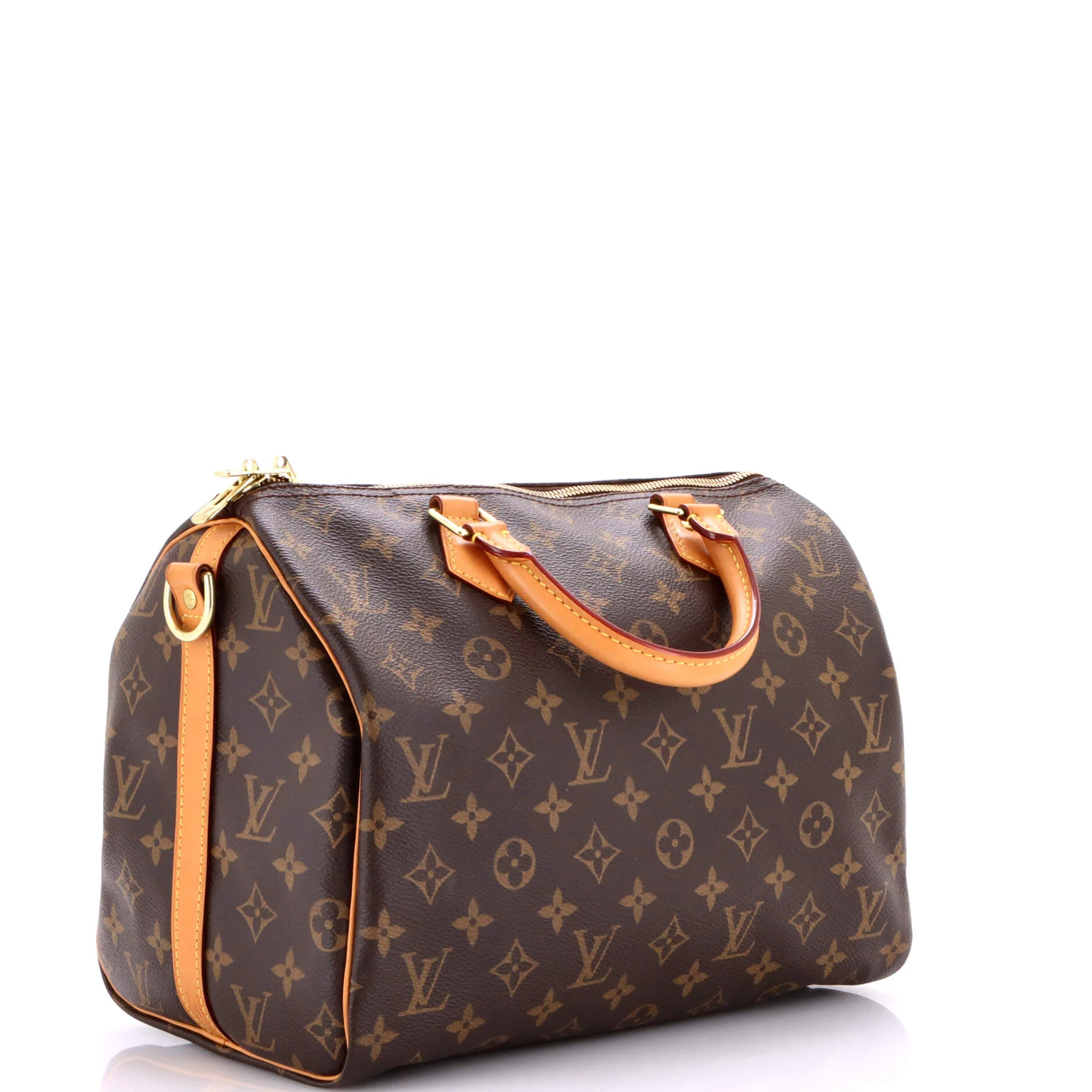 Speedy Bandouliere Bag Monogram Canvas 30 - Image 2