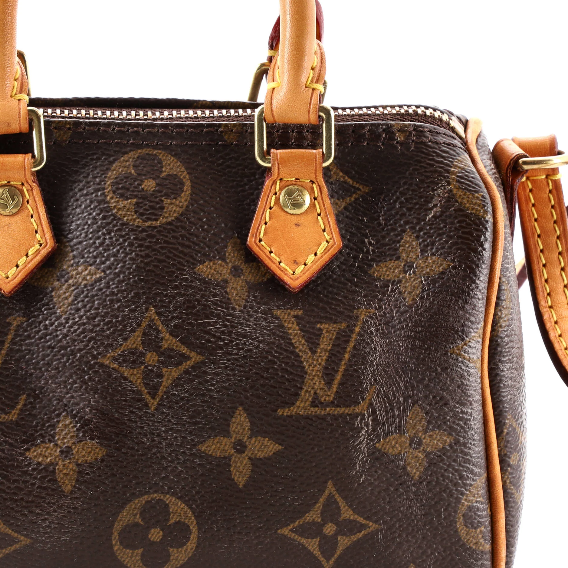 Speedy Bandouliere Bag Monogram Canvas Nano - Image 7