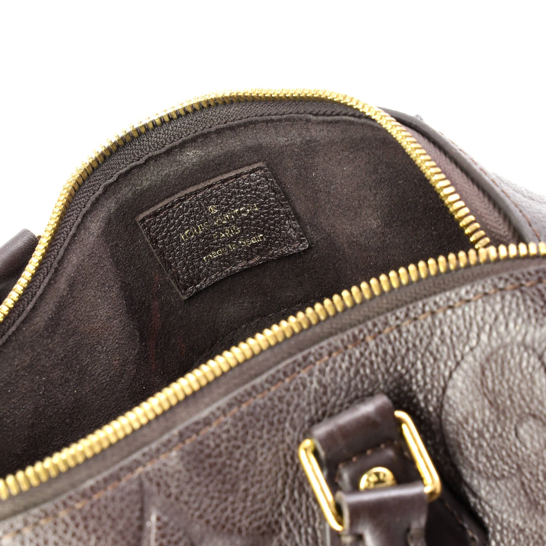 Speedy Bandouliere Bag Monogram Empreinte Giant 25 - Image 6