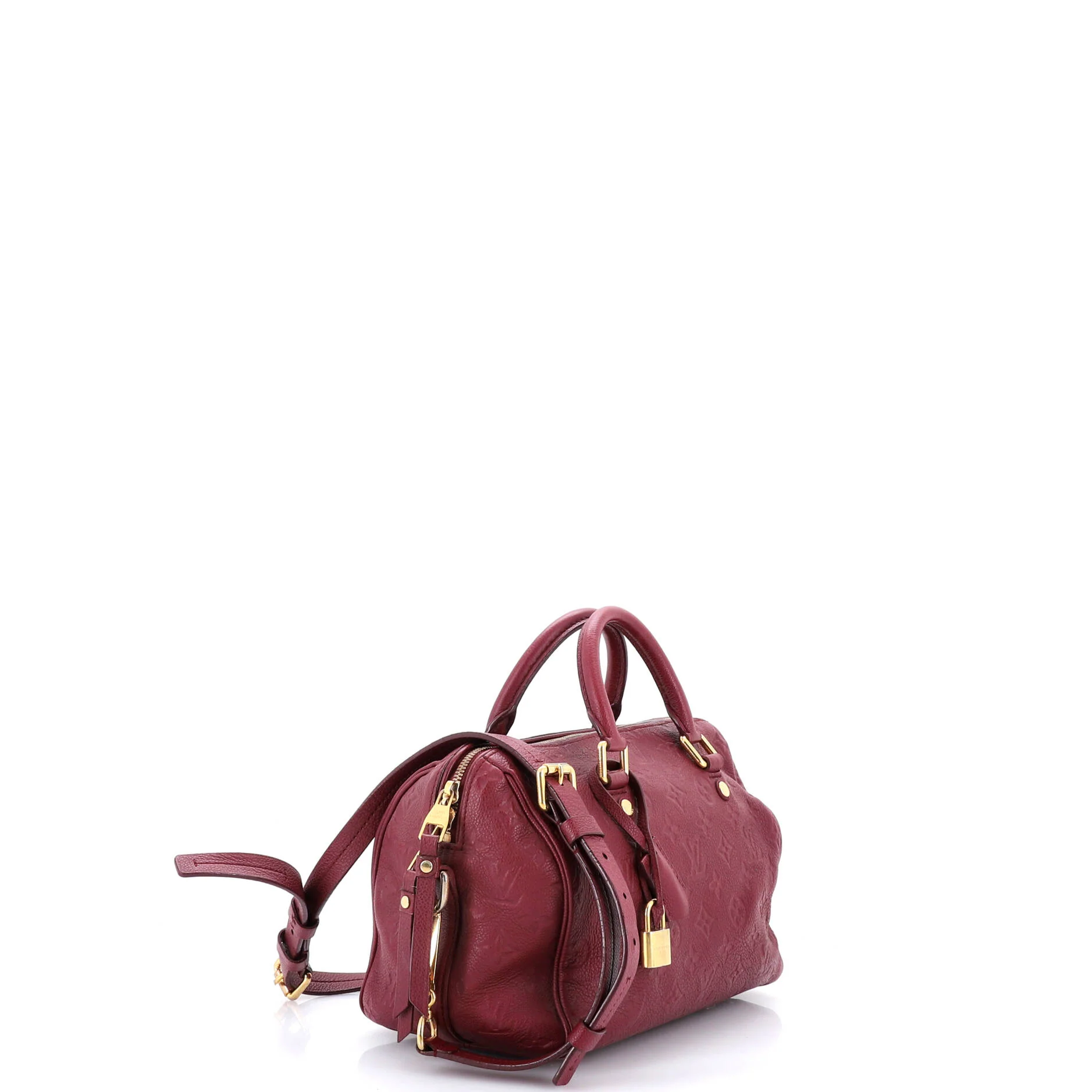 Speedy Bandouliere Bag Monogram Empreinte Leather 25 - Image 2