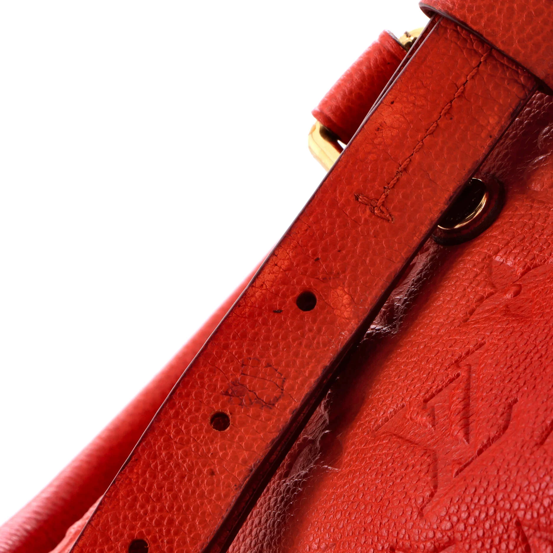 Speedy Bandouliere Bag Monogram Empreinte Leather 30 - Image 7