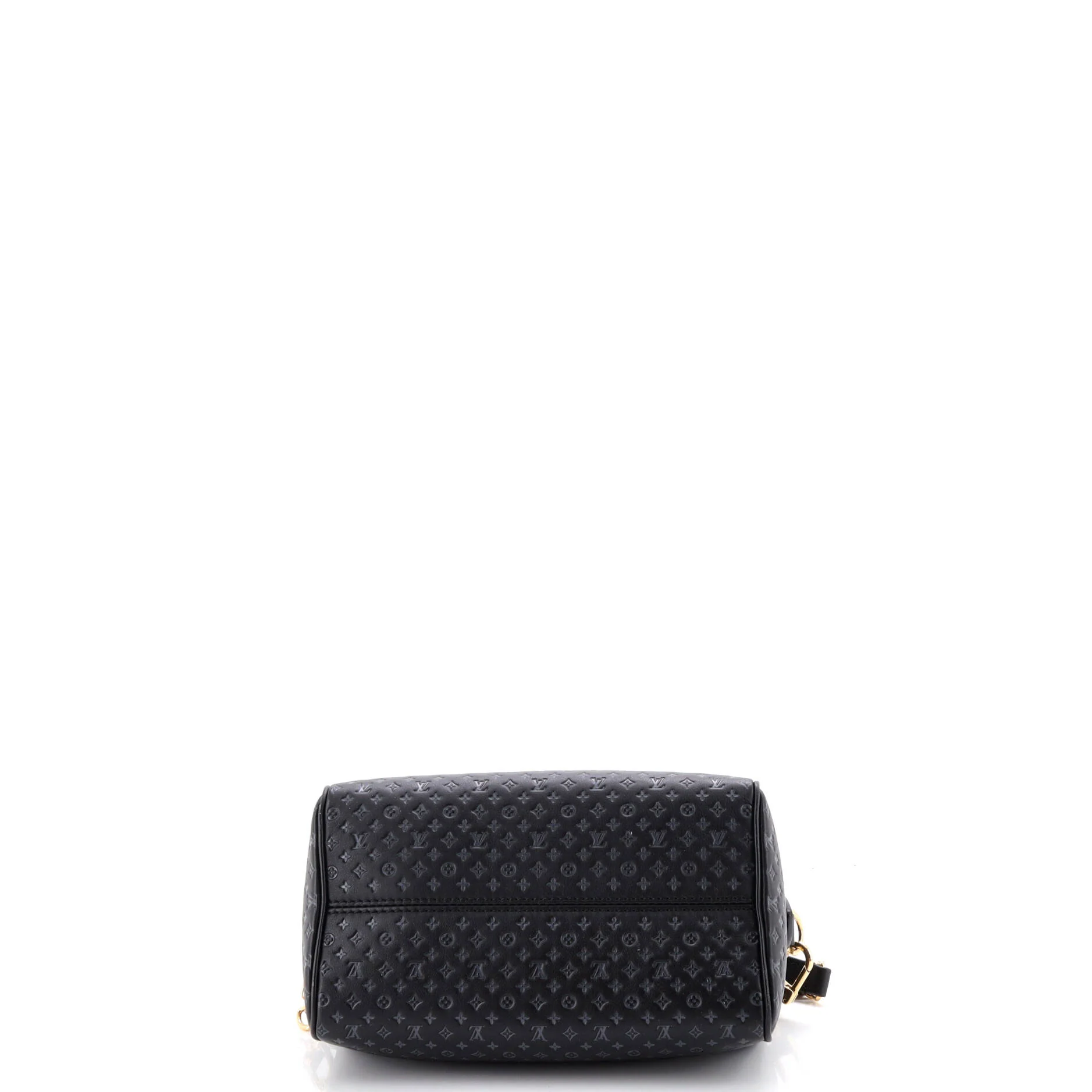 Speedy Bandouliere Bag Nanogram Embossed Leather 20 - Image 4