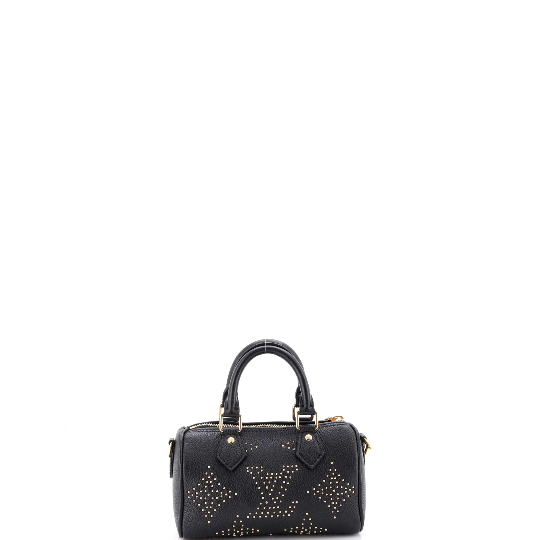 Speedy Bandouliere NM Bag Studded Leather Nano - Image 3