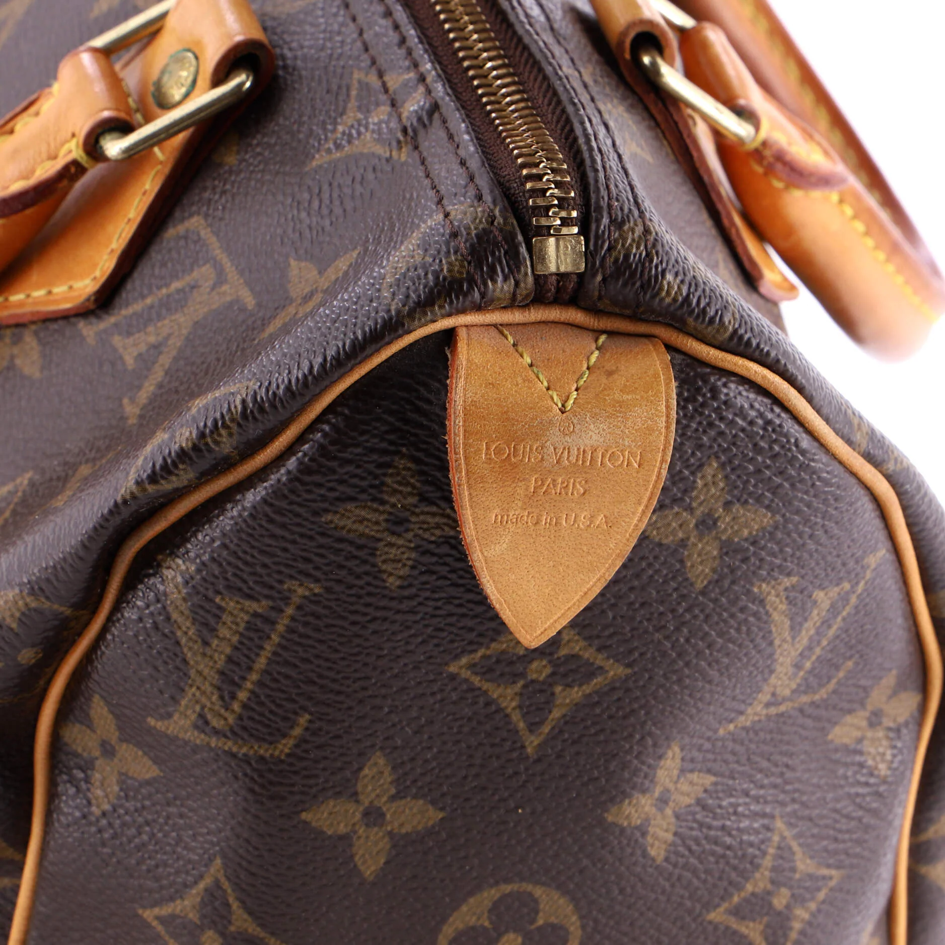 Speedy Handbag Monogram Canvas 25 - Image 7