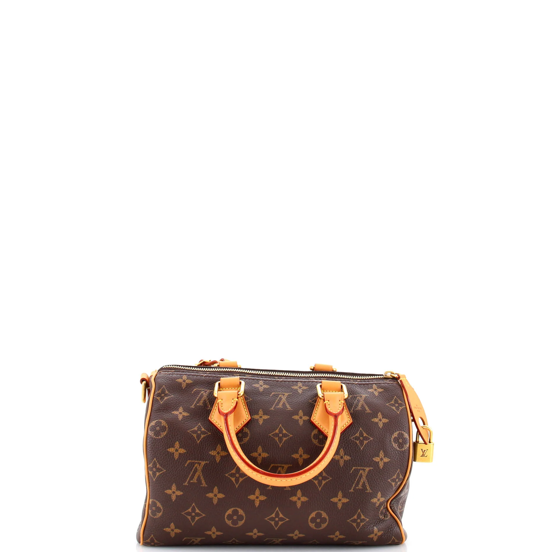 Speedy P9 Bandouliere Bag Monogram Leather 25 - Image 4