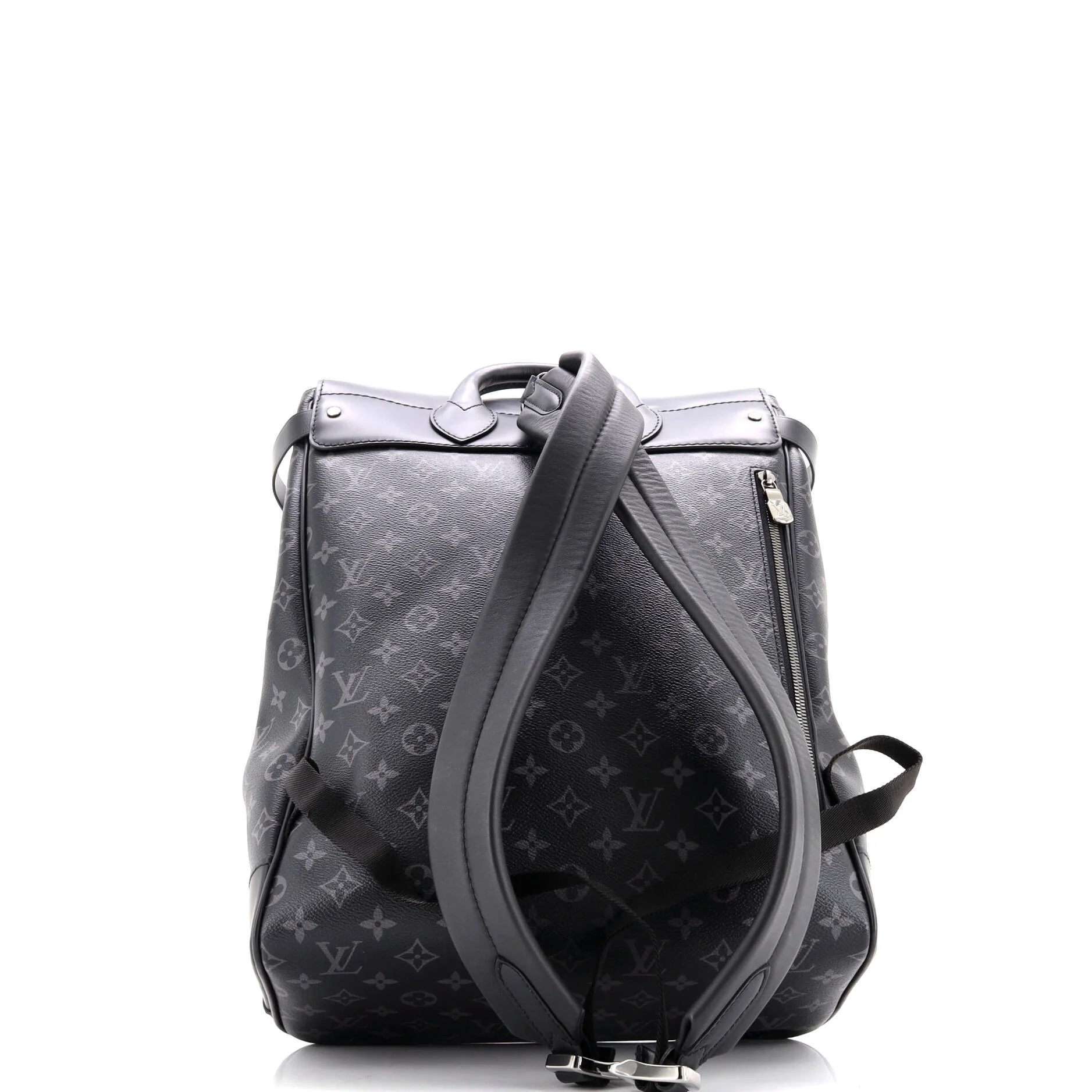 Steamer Backpack Monogram Eclipse Canvas - Image 3