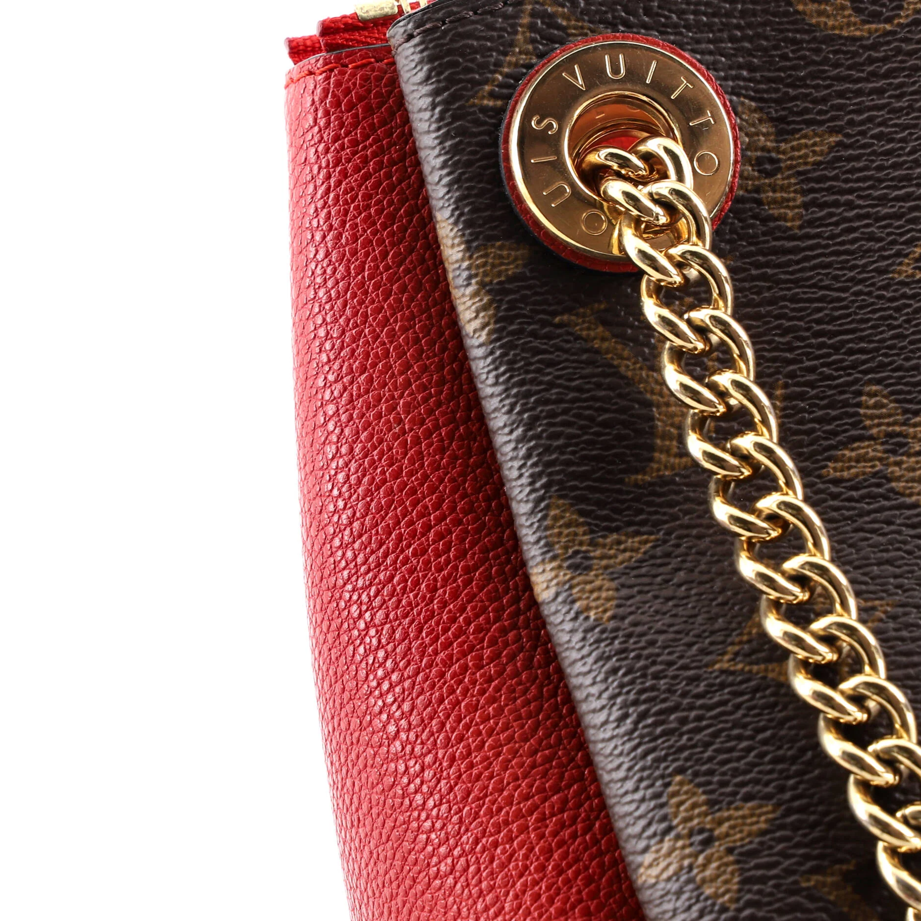 Surene Handbag Monogram Canvas with Leather BB - Image 8