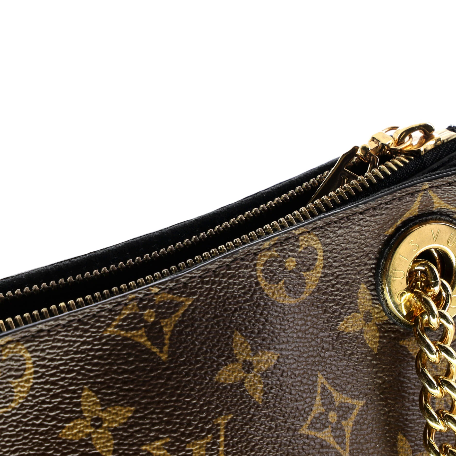 Surene Handbag Monogram Canvas with Leather BB - Image 7