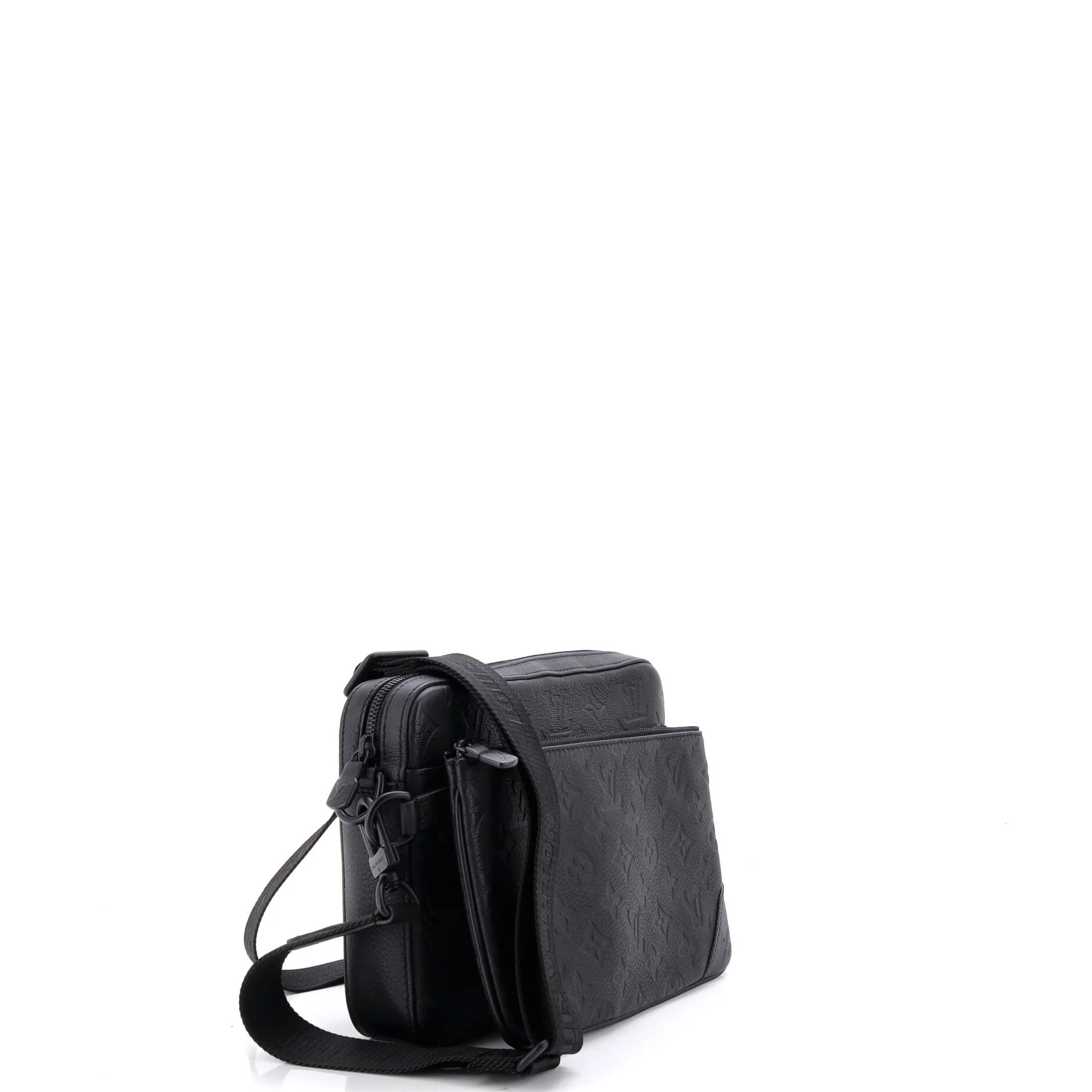 Trio Messenger Bag Monogram Shadow Leather - Image 2