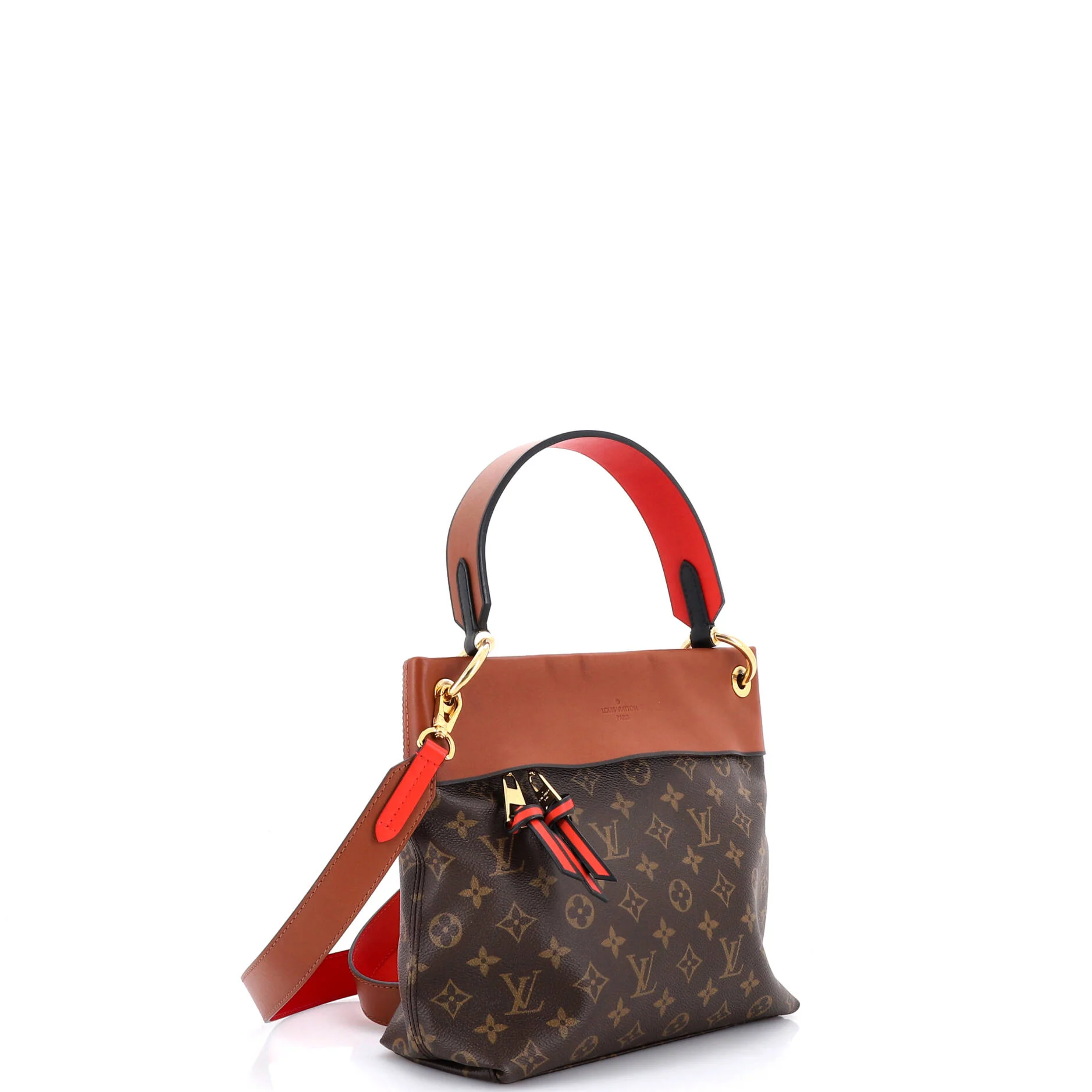 Tuileries Besace Bag Monogram Canvas with Leather - Image 2