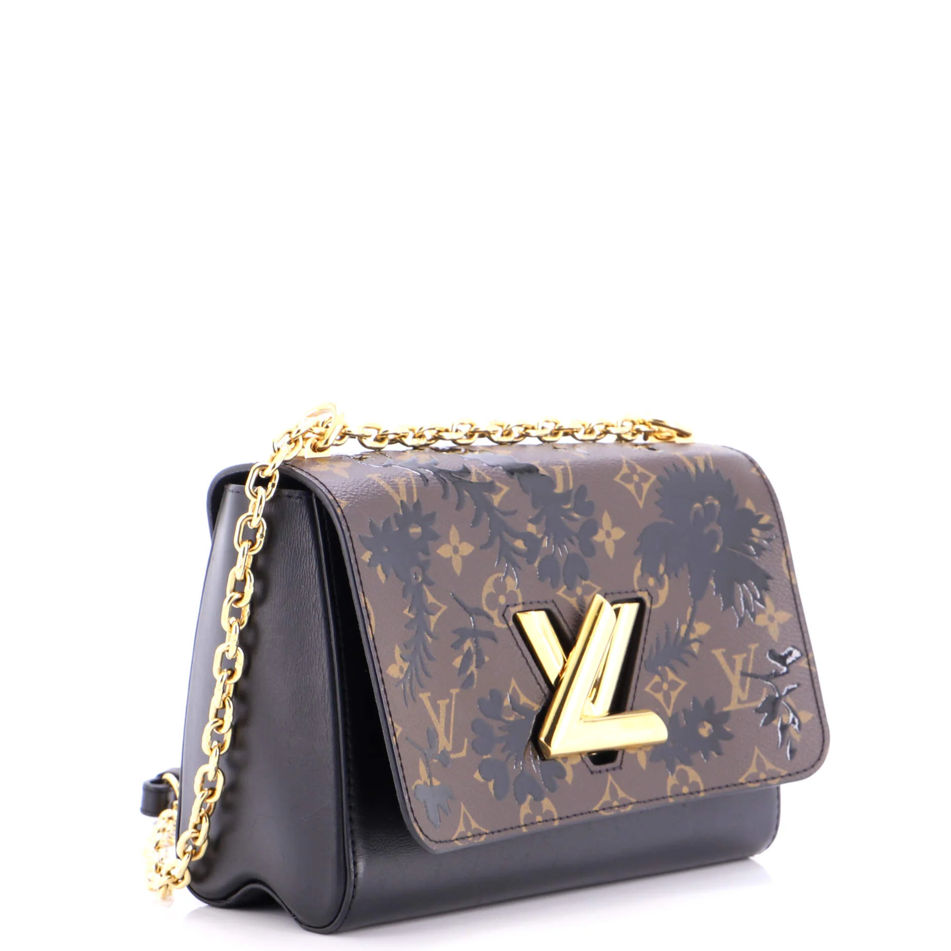 Twist Handbag Limited Edition Blossom Monogram Canvas MM - Image 2