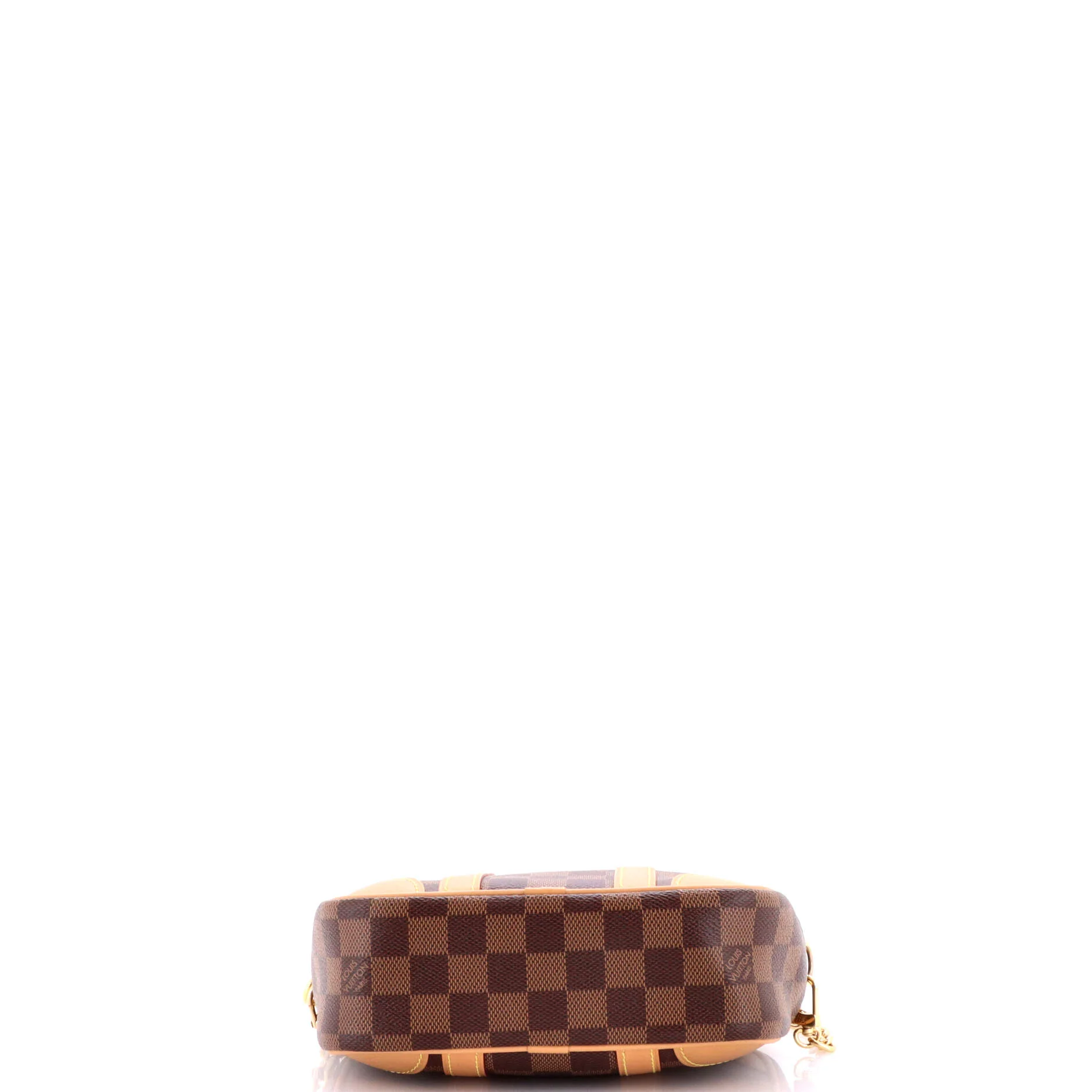 Valisette Souple Handbag Damier with Leather BB - Image 4