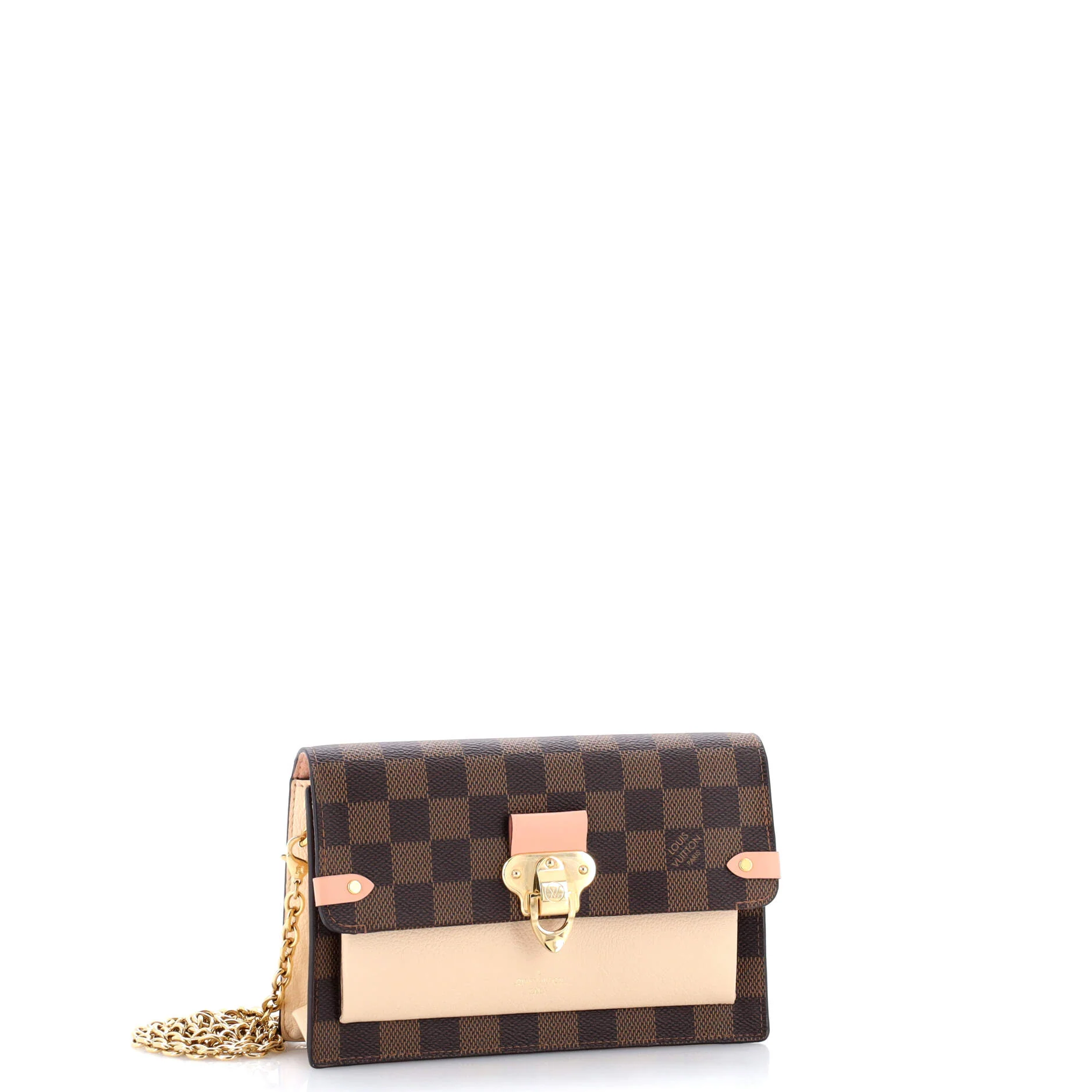 Vavin Chain Wallet NM Damier with Leather - Image 2