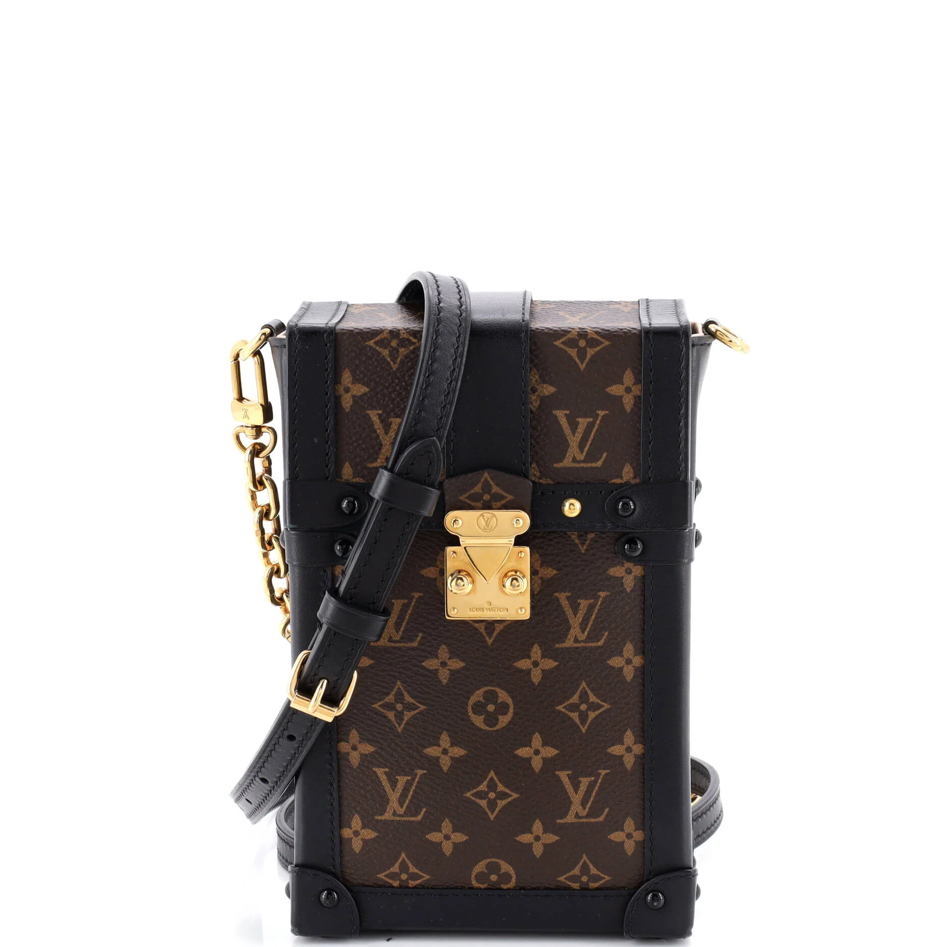 Vertical Trunk Pochette Monogram Canvas