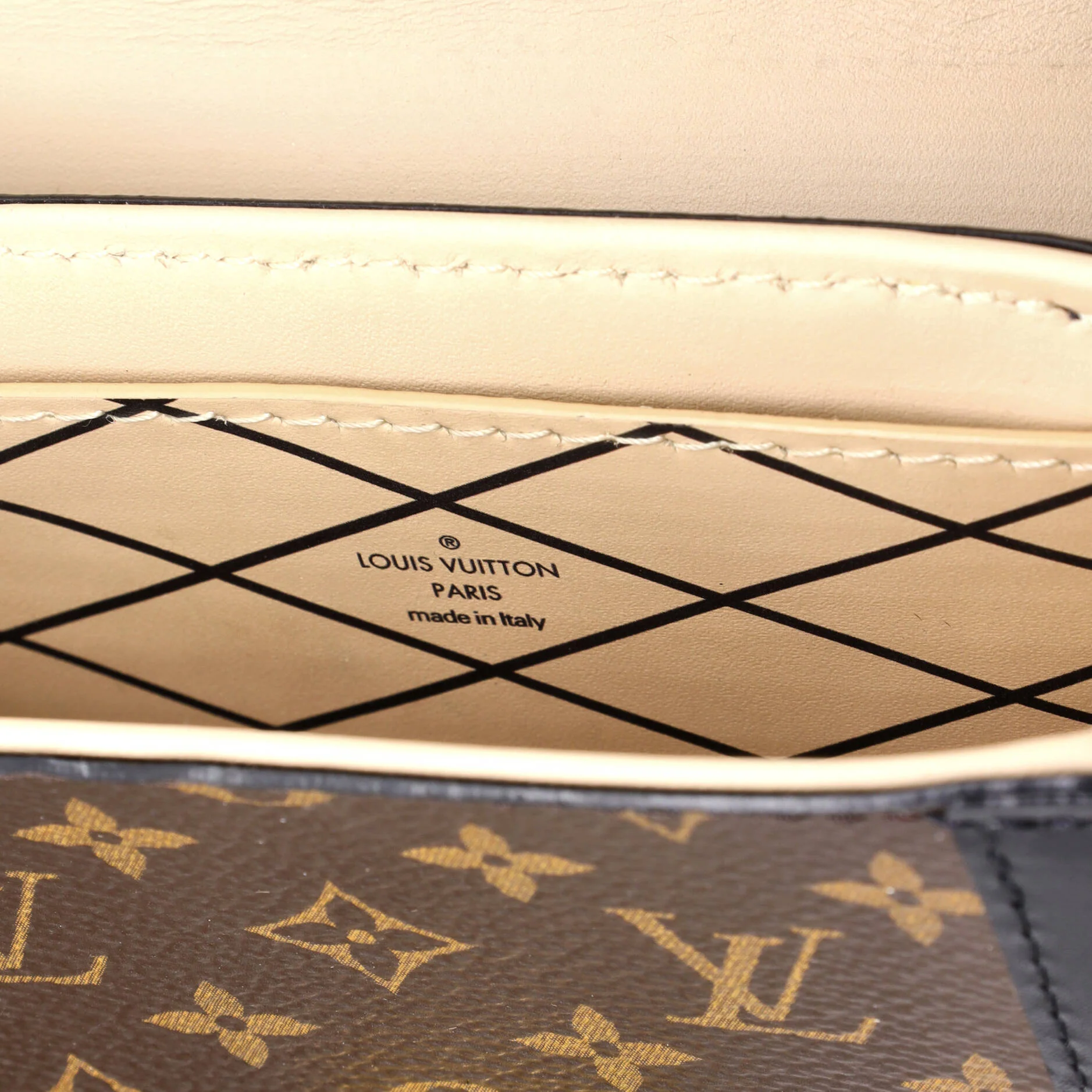 Vertical Trunk Pochette Monogram Canvas - Image 7