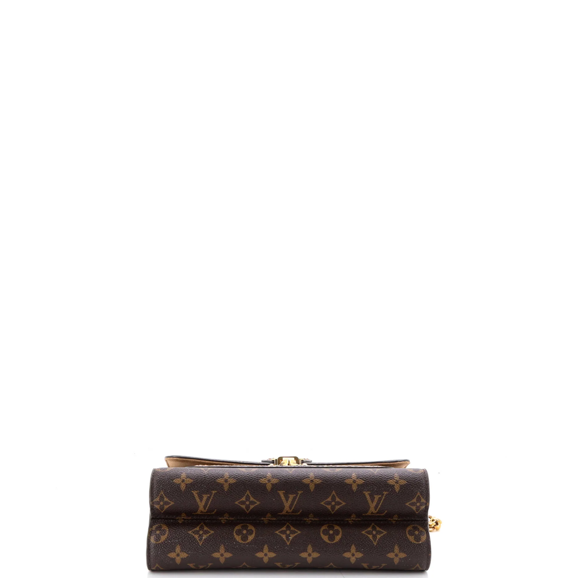 Victoire Handbag Monogram Canvas and Python - Image 4