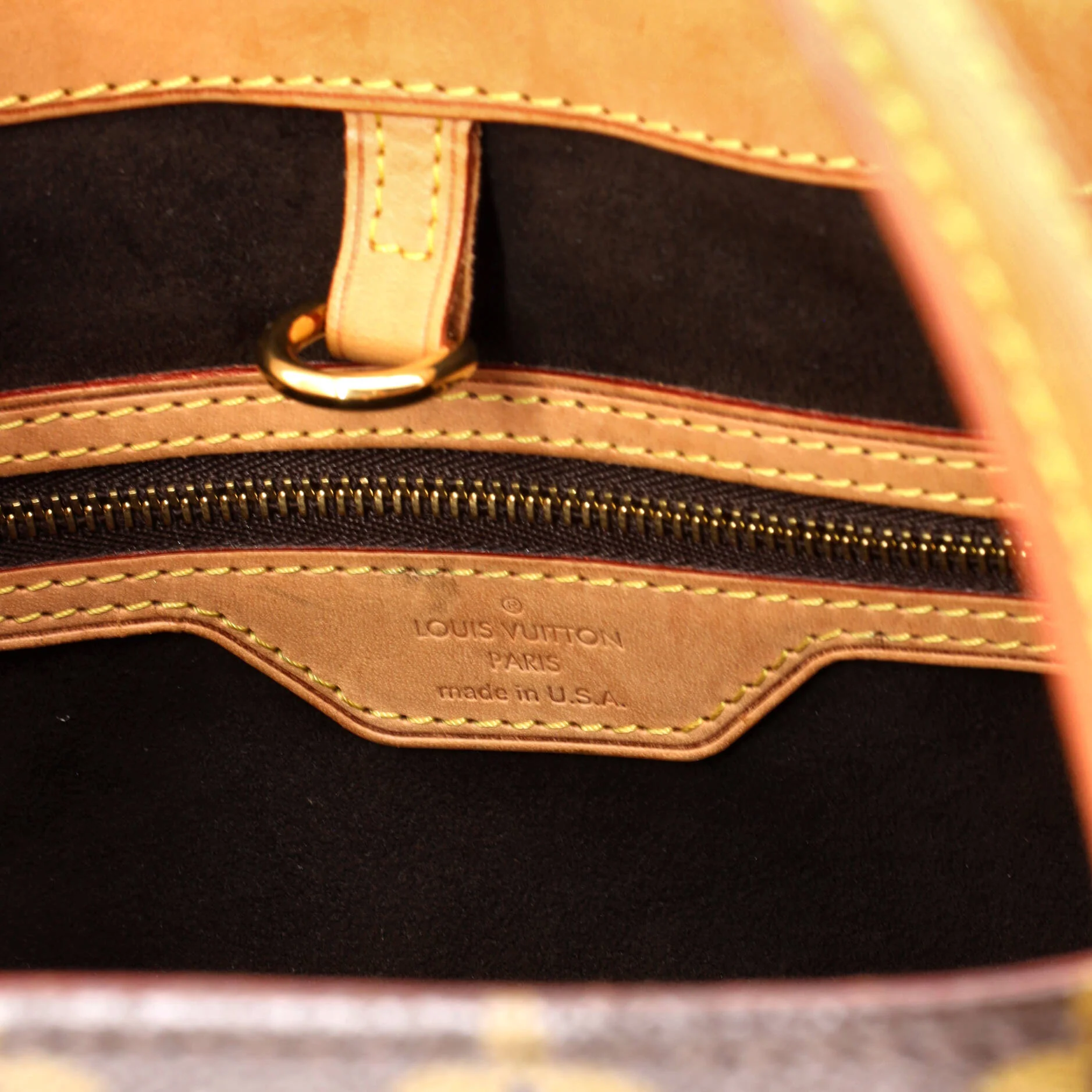 Wilshire Handbag Monogram Canvas MM - Image 7