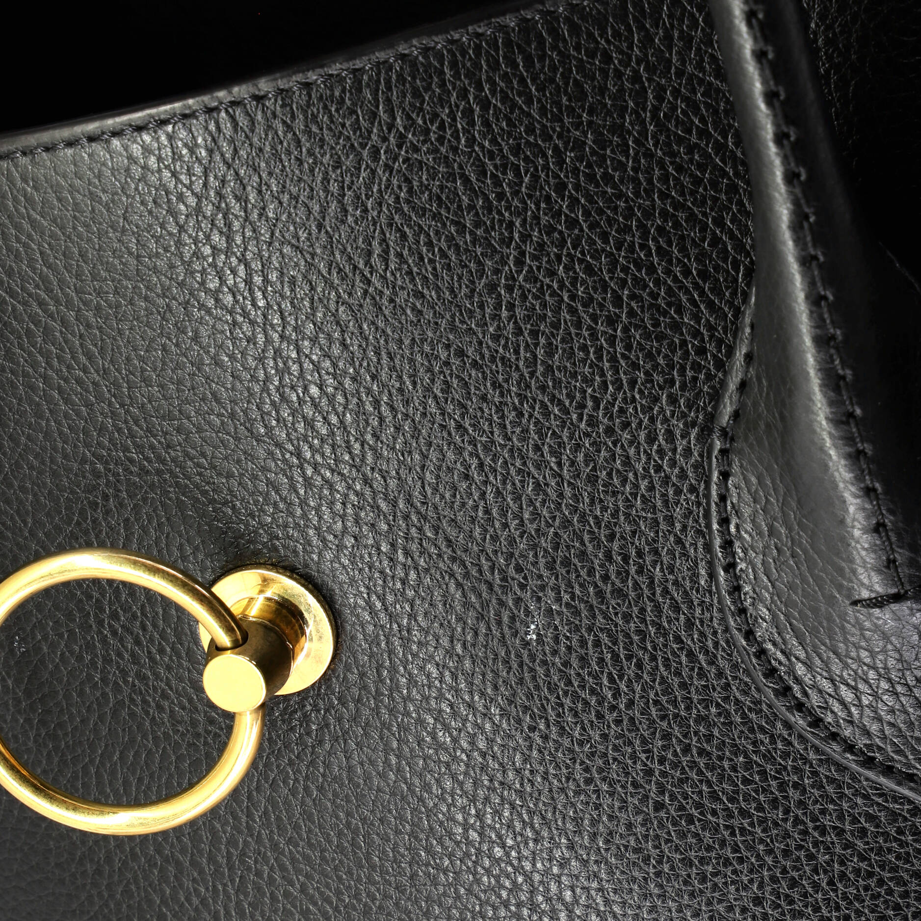 Seaton Top Handle Bag Leather Small - Image 6
