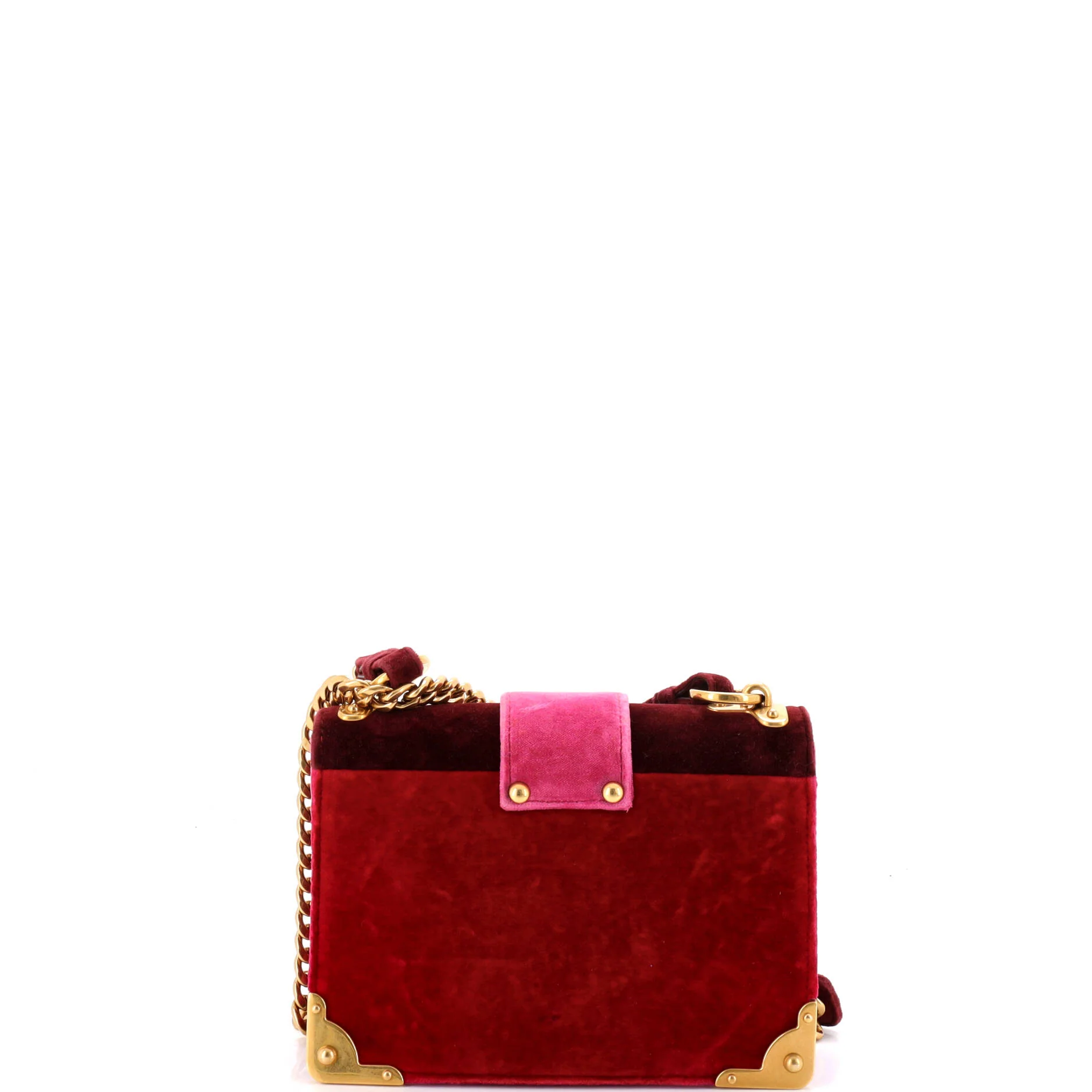 Animalier Cahier Crossbody Bag Velvet Small - Image 3