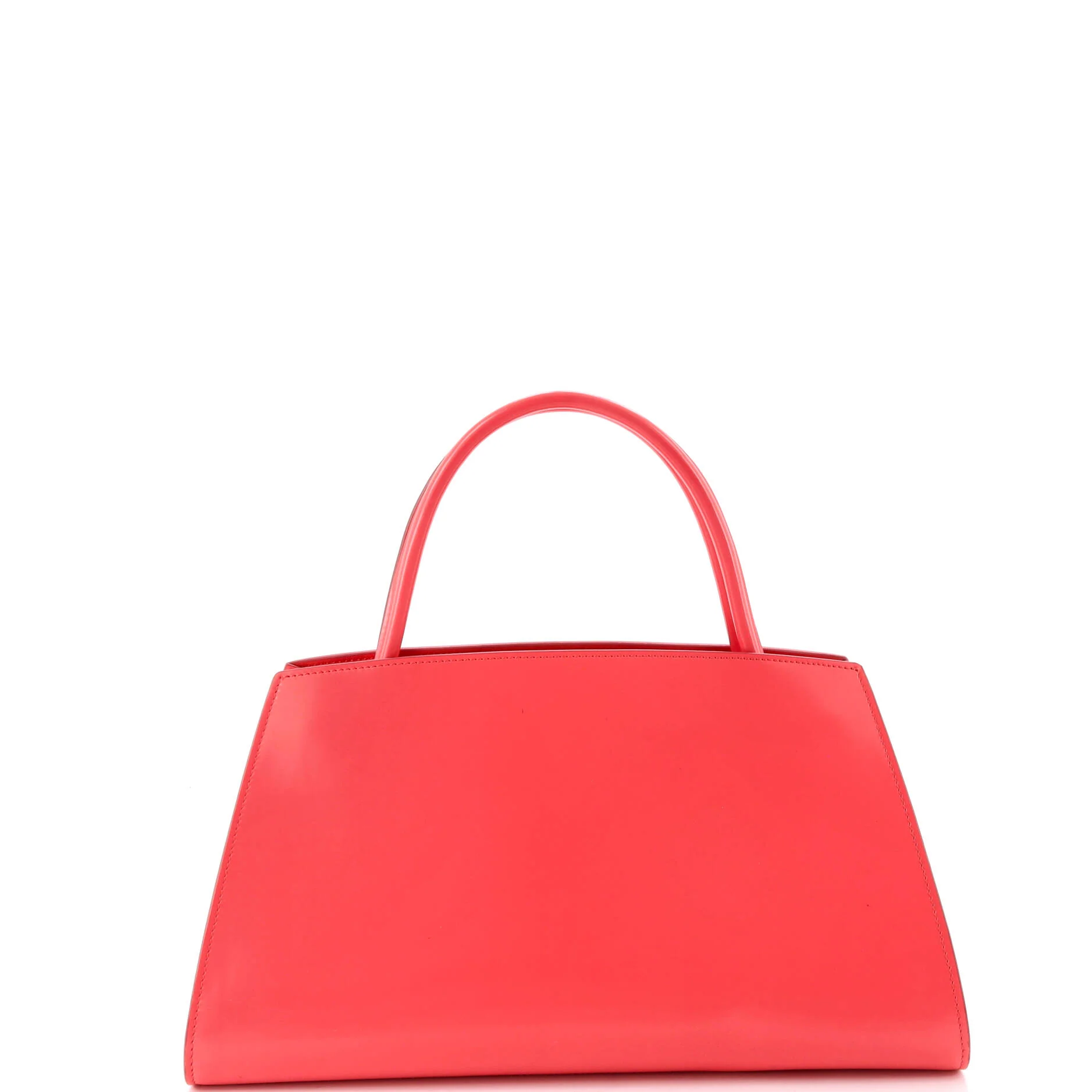 Architectural Top Handle Bag Spazzolato Leather Large - Image 3