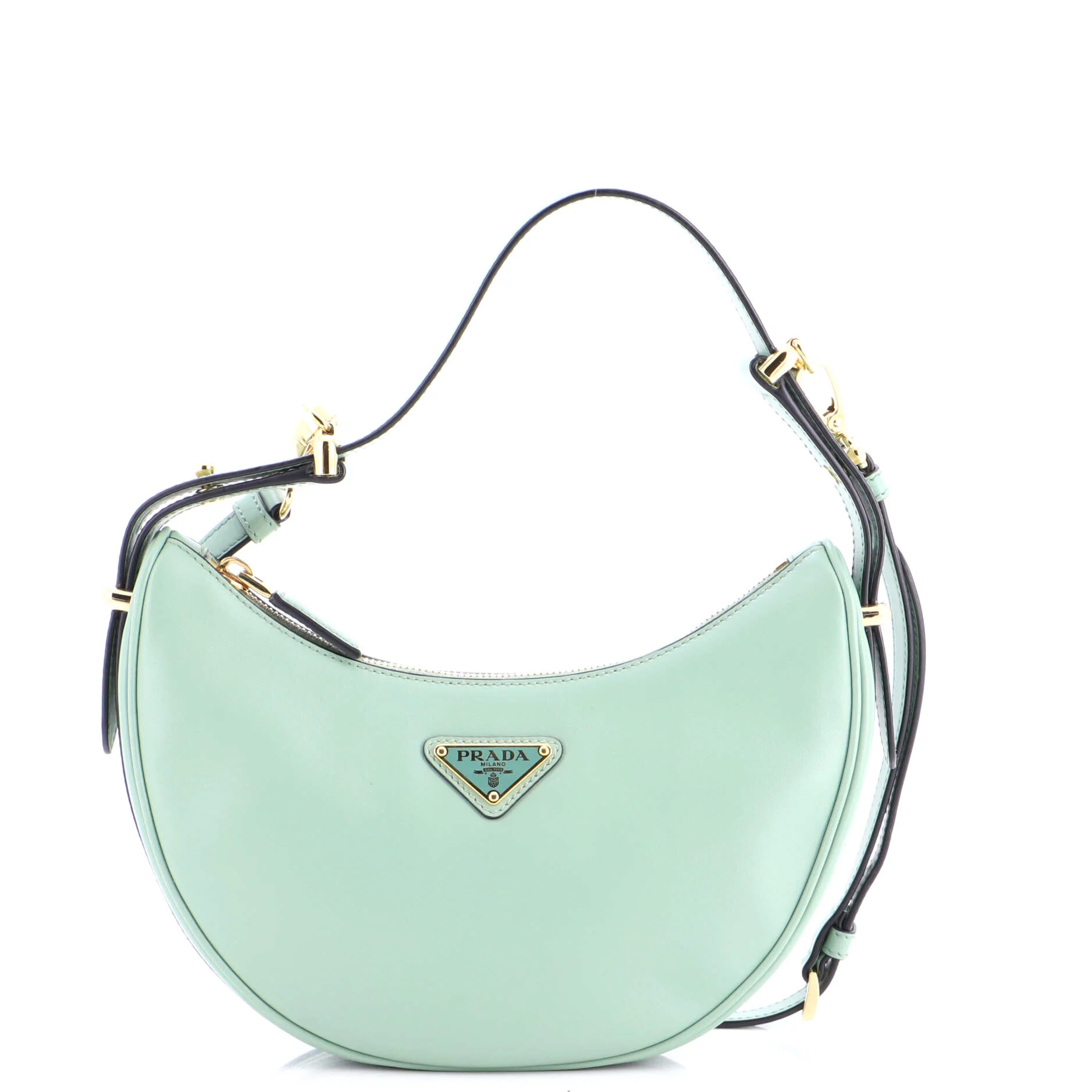 Arque Half Moon Hobo Leather Mini