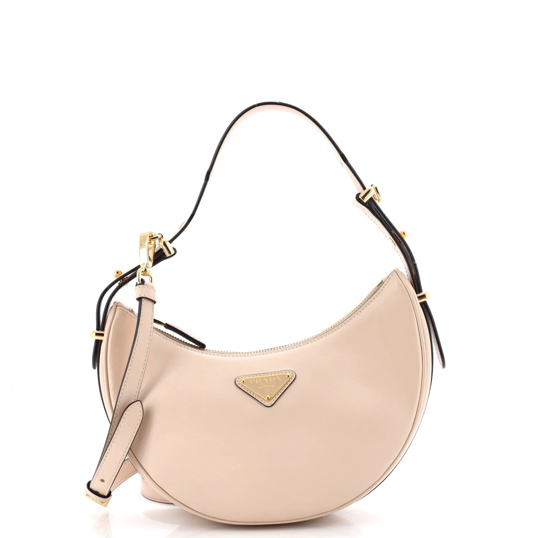 Arque Half Moon Hobo Leather Small