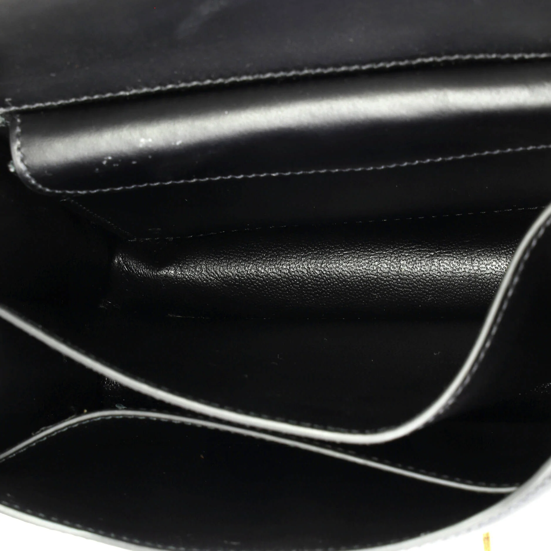 Cahier Crossbody Bag Leather and Saffiano Leather Small - Image 5