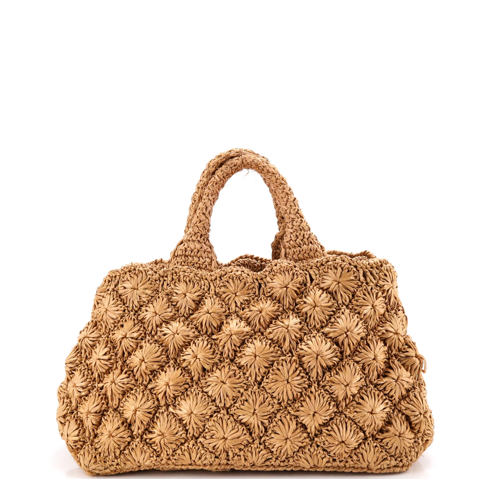 Canapa Convertible Tote Raffia Crochet Medium - Image 3
