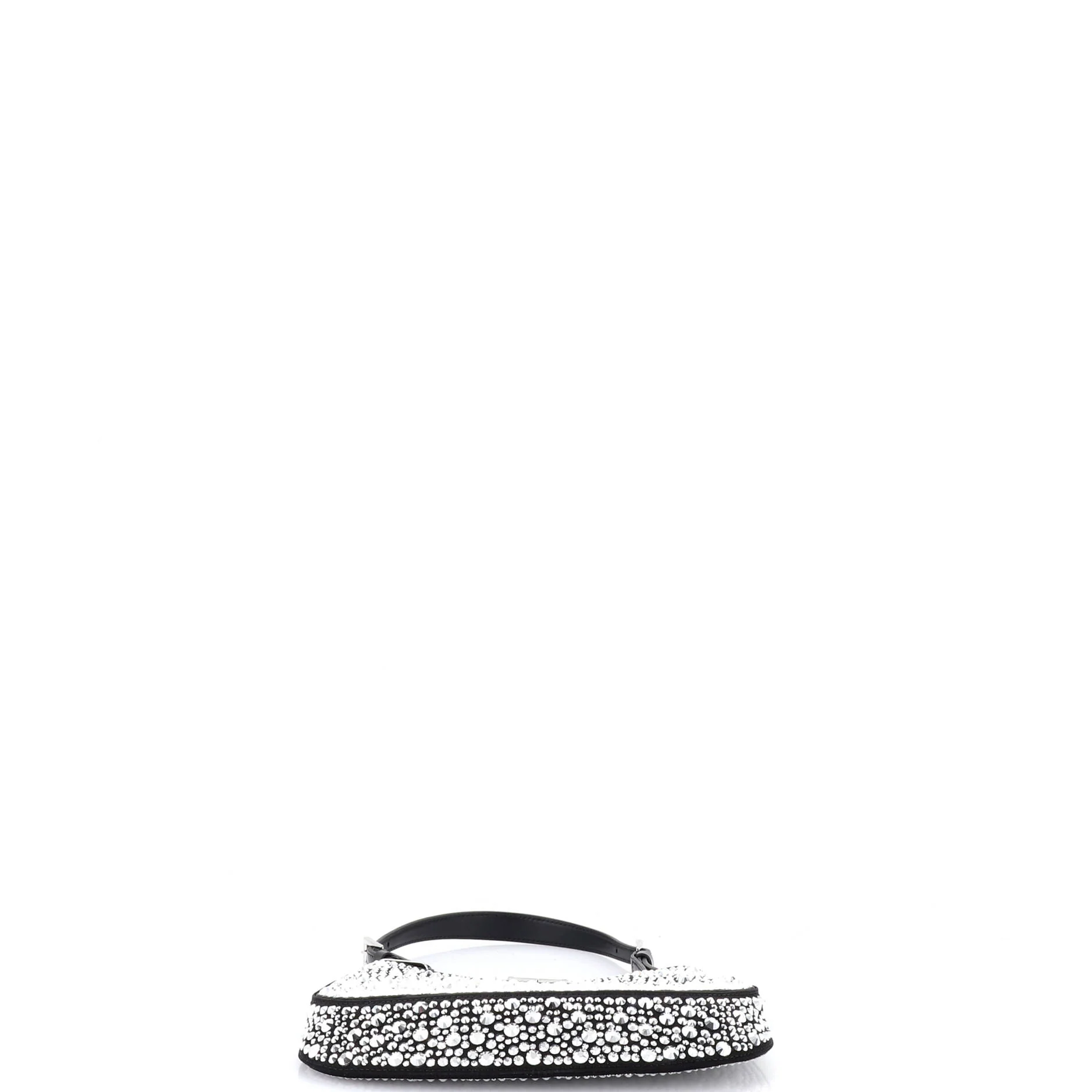 Cleo Shoulder Bag Crystal Embellished Satin Small - Image 4