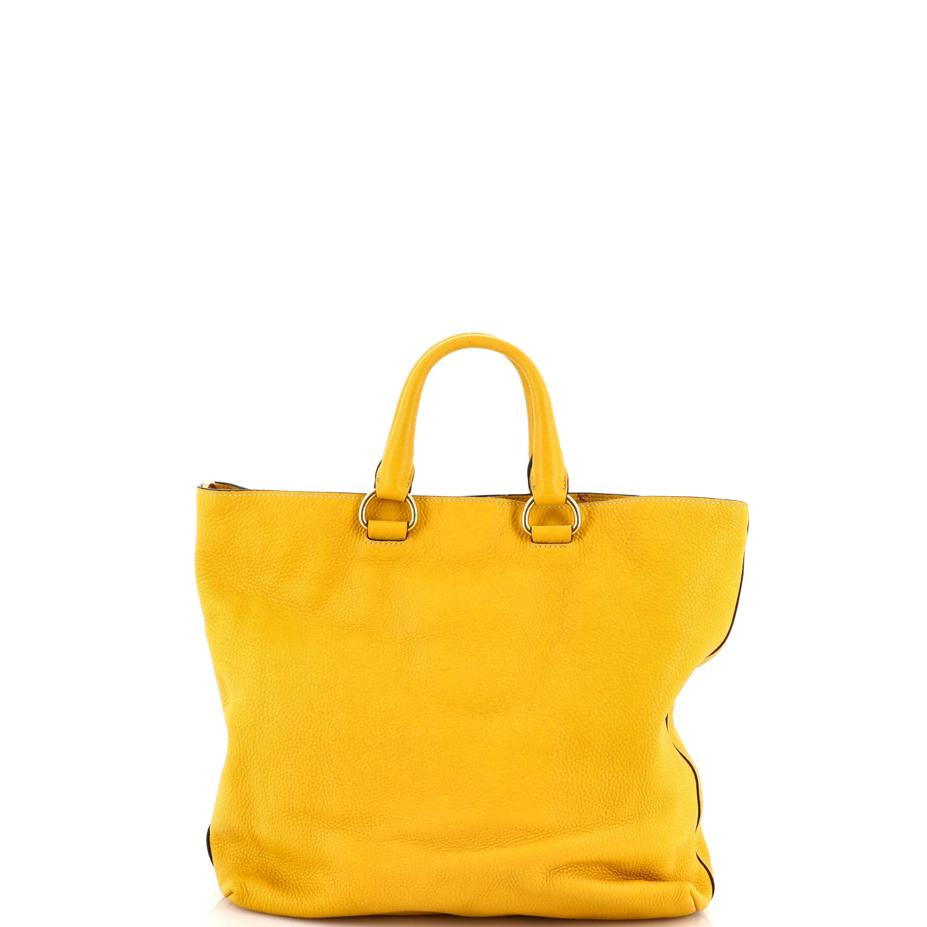 Convertible Shopper Tote Vitello Daino Large - Image 3