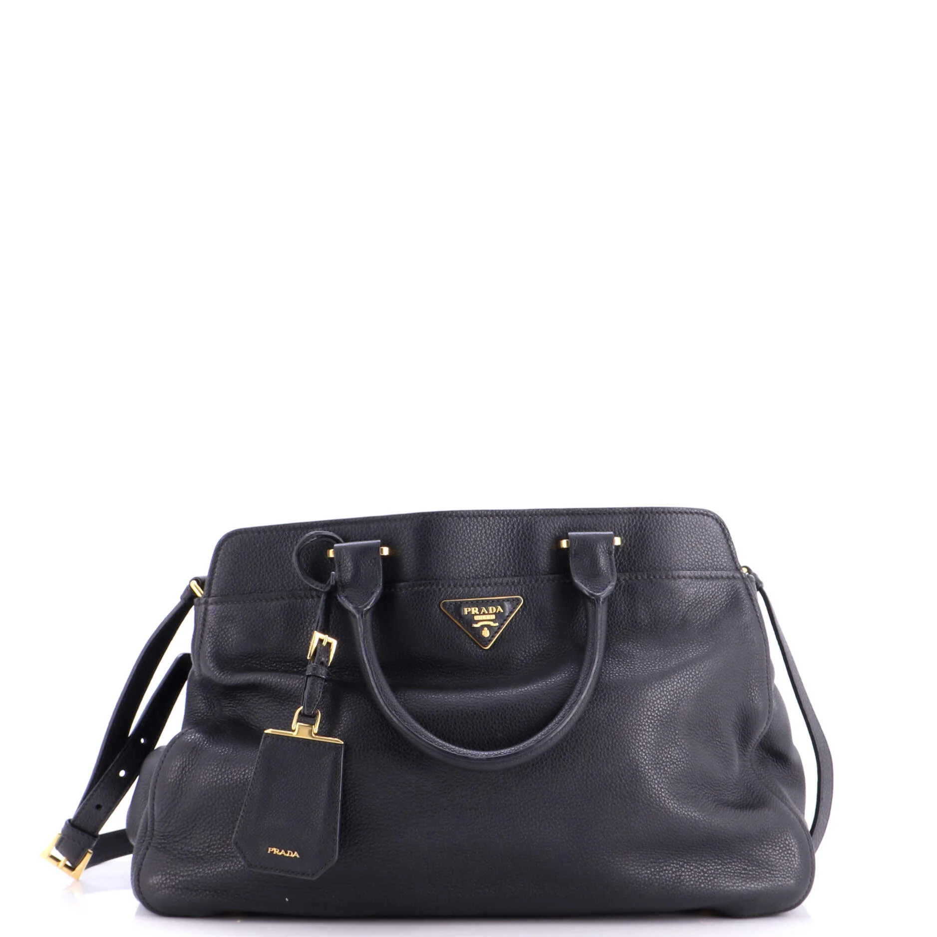 Convertible Shopping Tote Vitello Daino Large