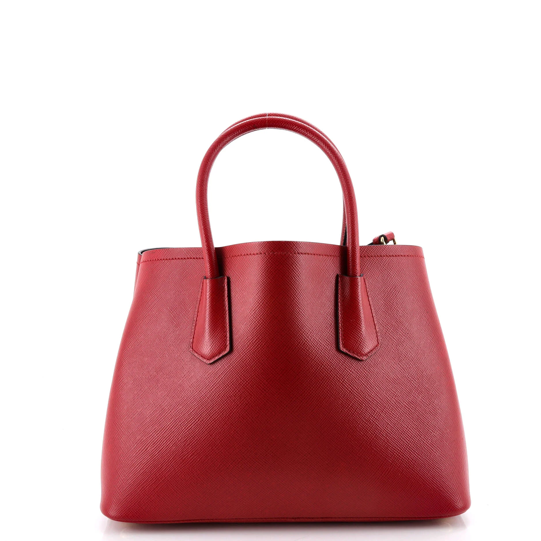 Cuir Double Tote Saffiano Leather Medium - Image 3