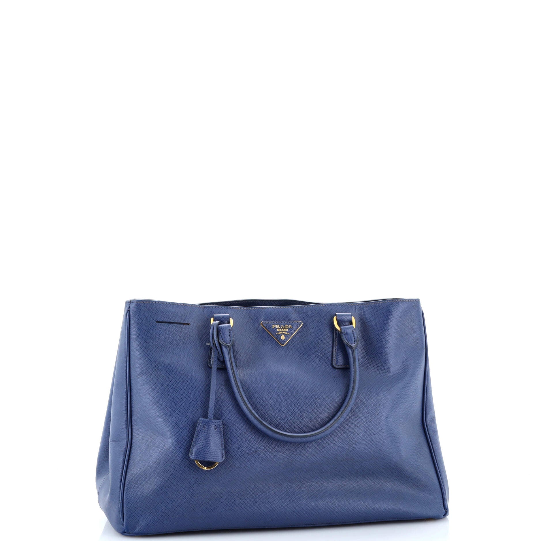 Double Zip Lux Tote Saffiano Leather Large - Image 2