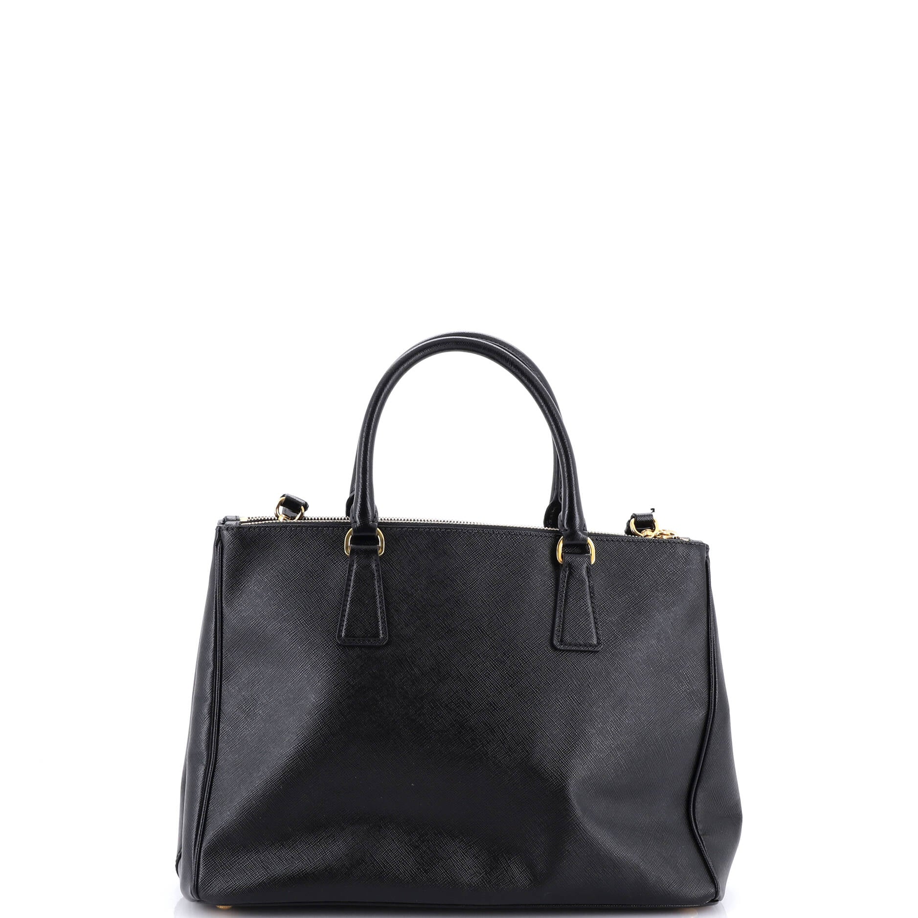 Double Zip Lux Tote Saffiano Leather Medium - Image 3