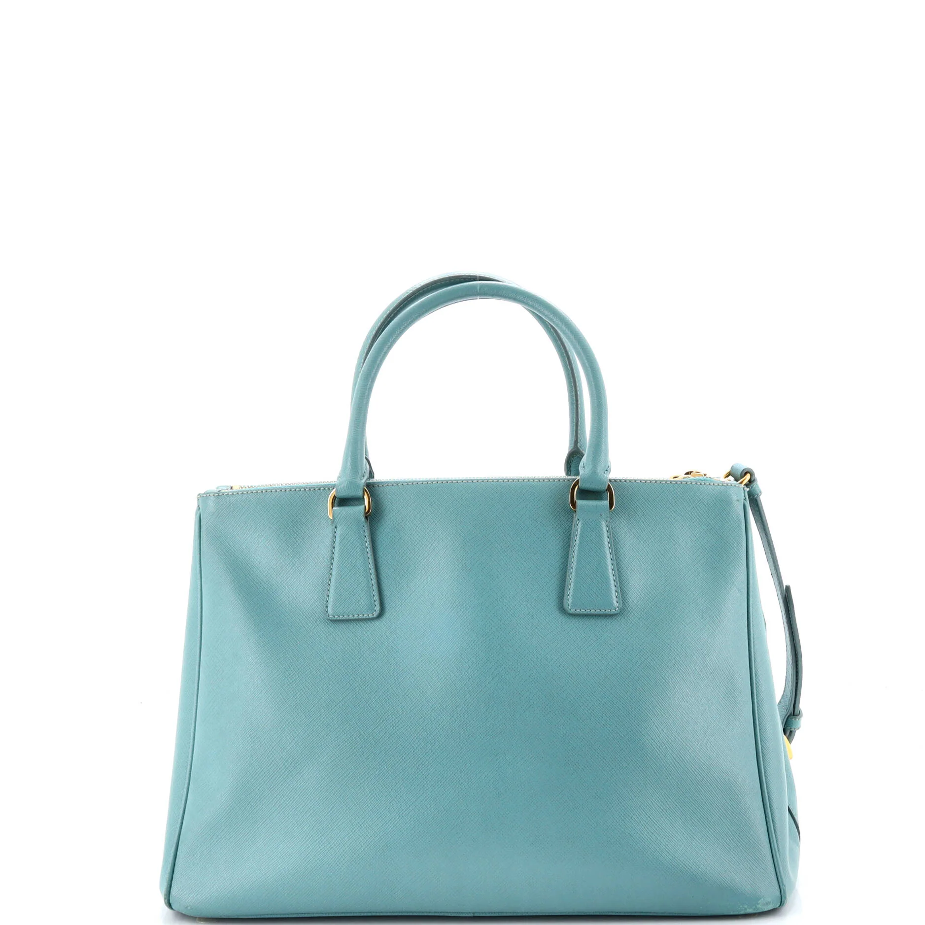 Double Zip Lux Tote Saffiano Leather Medium - Image 3
