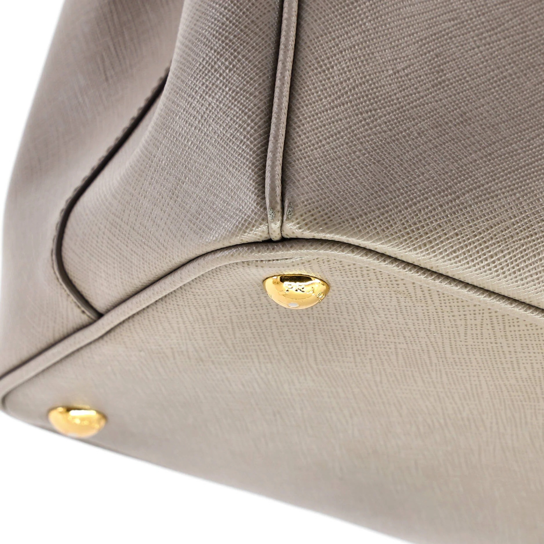 Double Zip Lux Tote Saffiano Leather Medium - Image 6