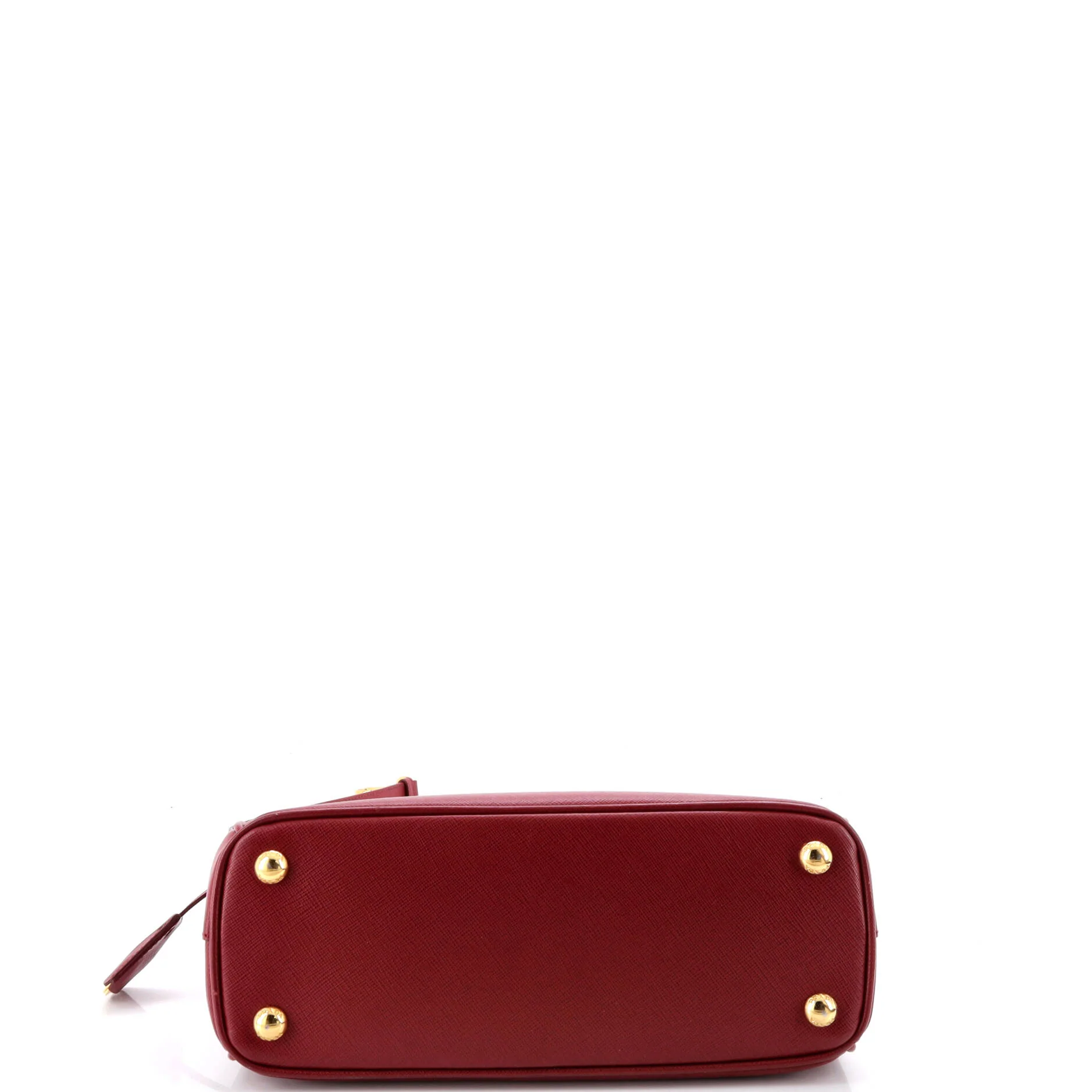 Double Zip Lux Tote Saffiano Leather Small - Image 4