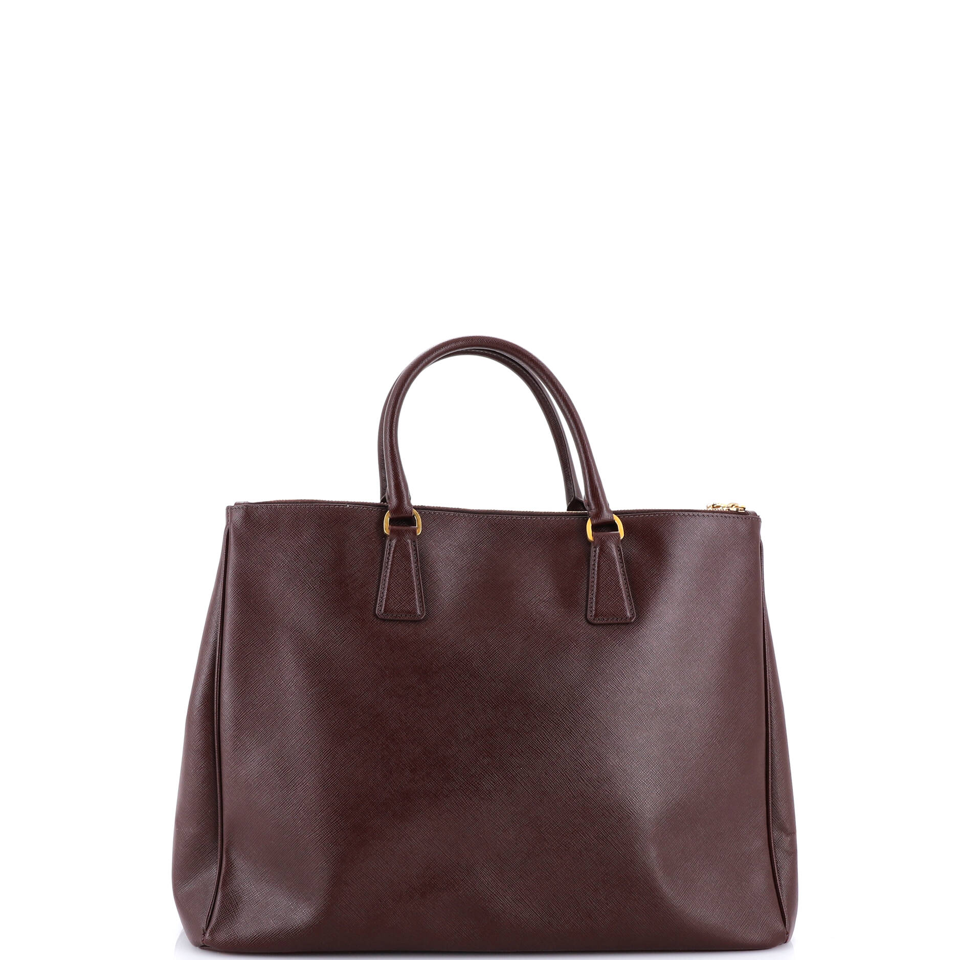 Double Zip Lux Tote Saffiano Leather XL - Image 3