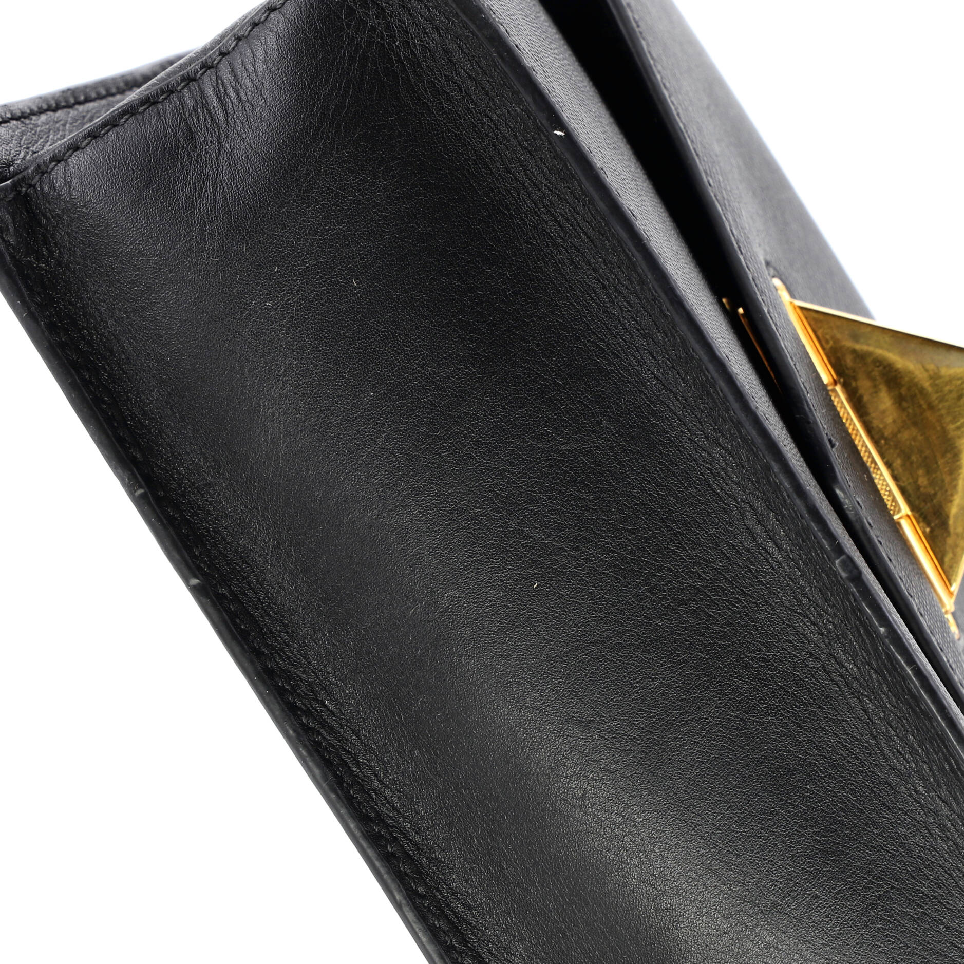 Envelope Flap Chain Shoulder bag Saffiano Leather Small - Image 7