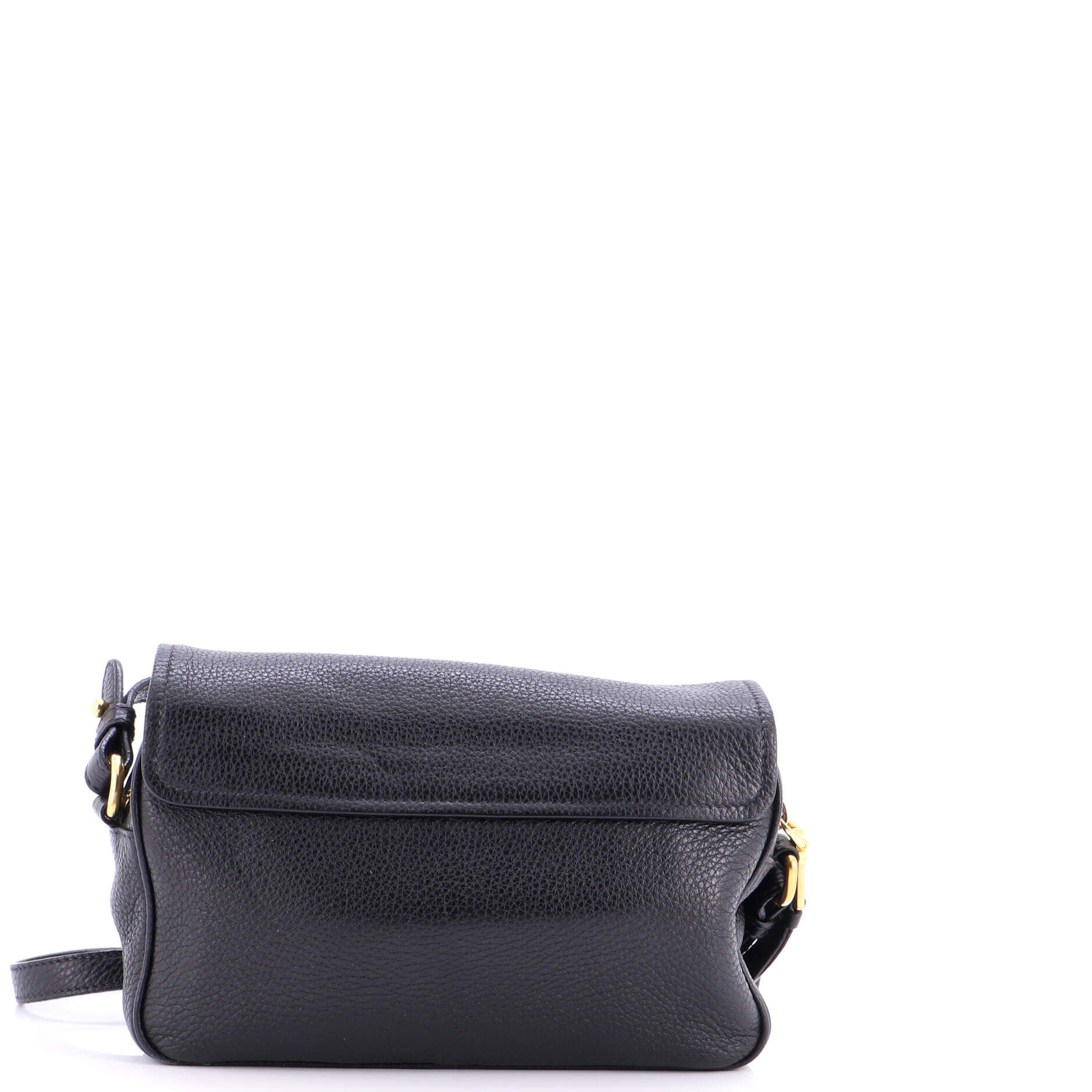 Flap Zip Crossbody Bag Vitello Phenix Small - Image 3