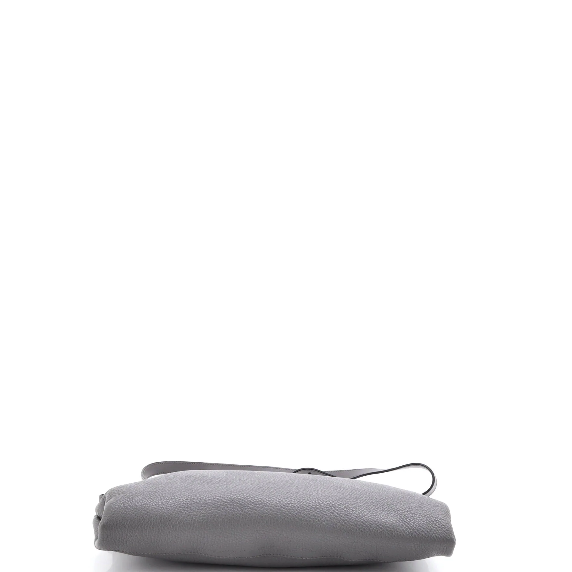 Flat Zip Crossbody Bag Vitello Daino Mini - Image 4