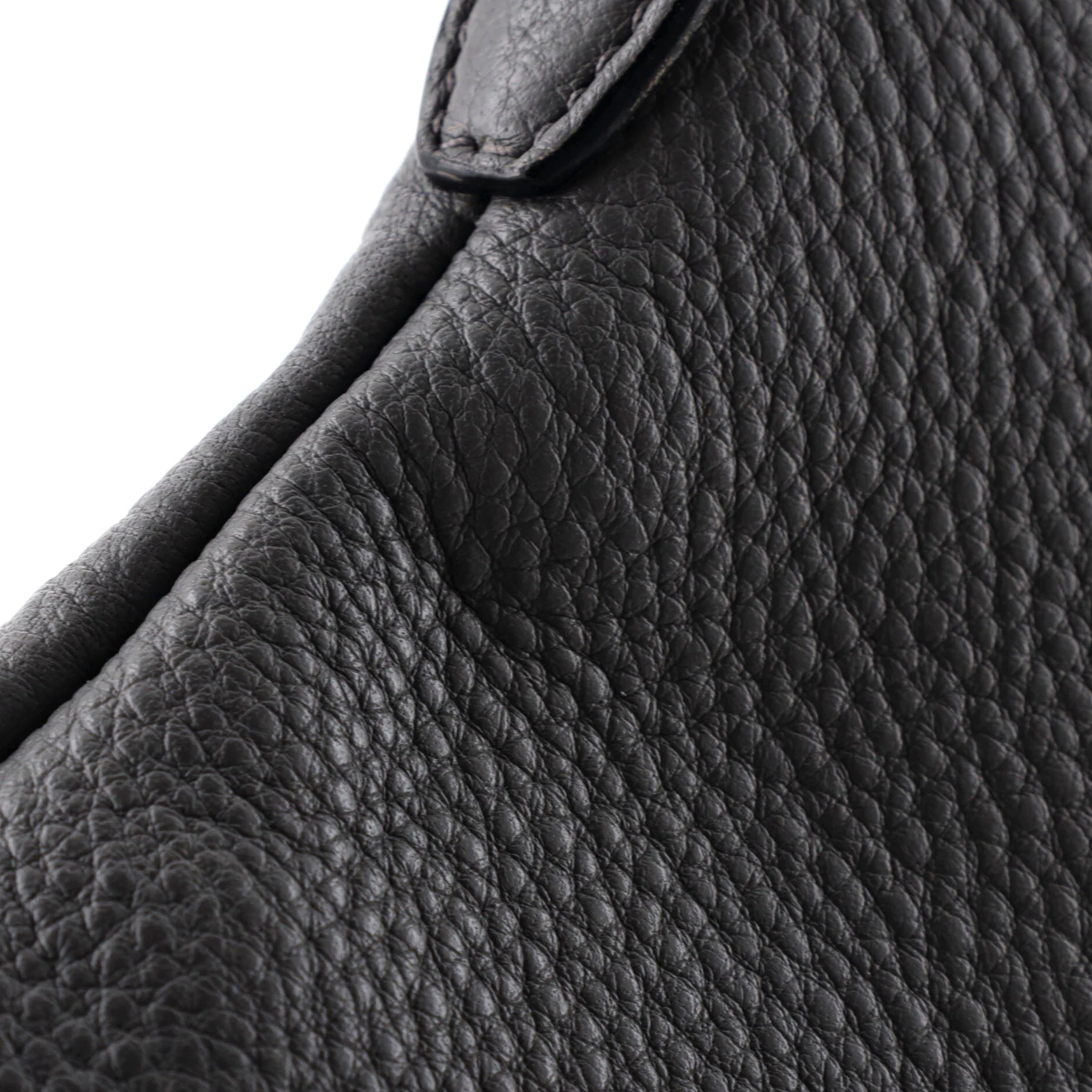 Flat Zip Crossbody Bag Vitello Daino Mini - Image 6